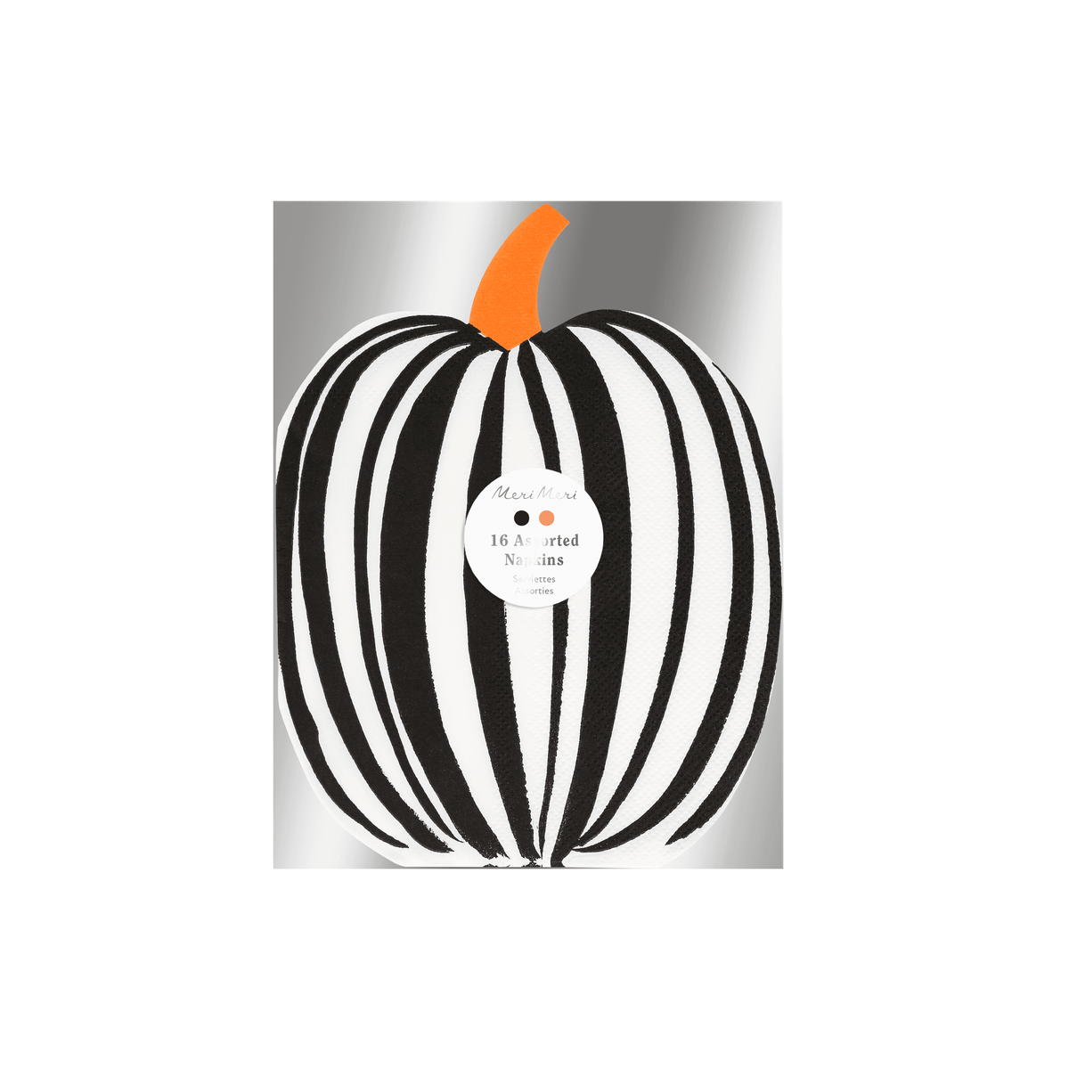 Tovaglioli Sagomati Zucca Halloween Meri Meri (16 pz)