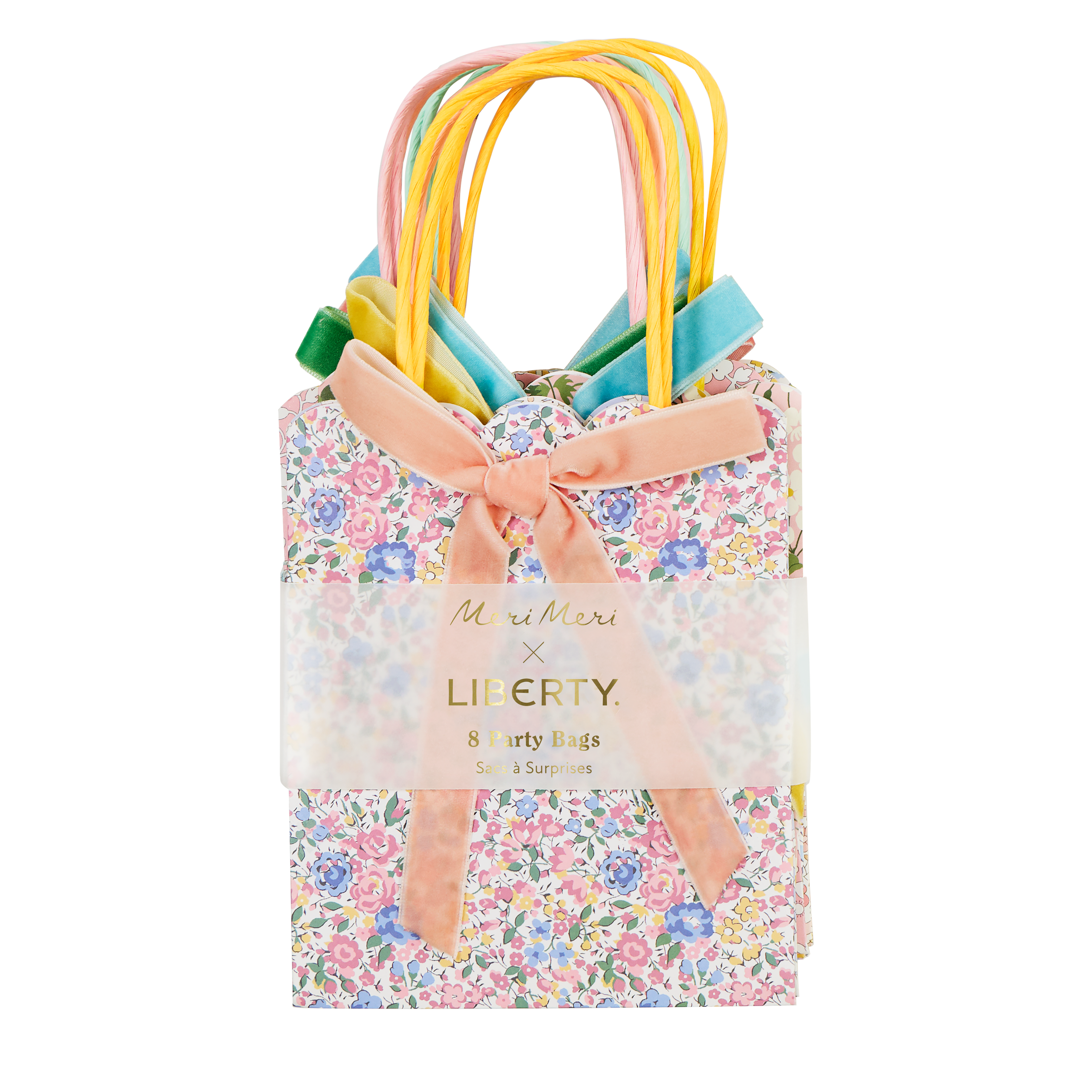 Meri Meri x Liberty Flowers Favour Bag (x 8)