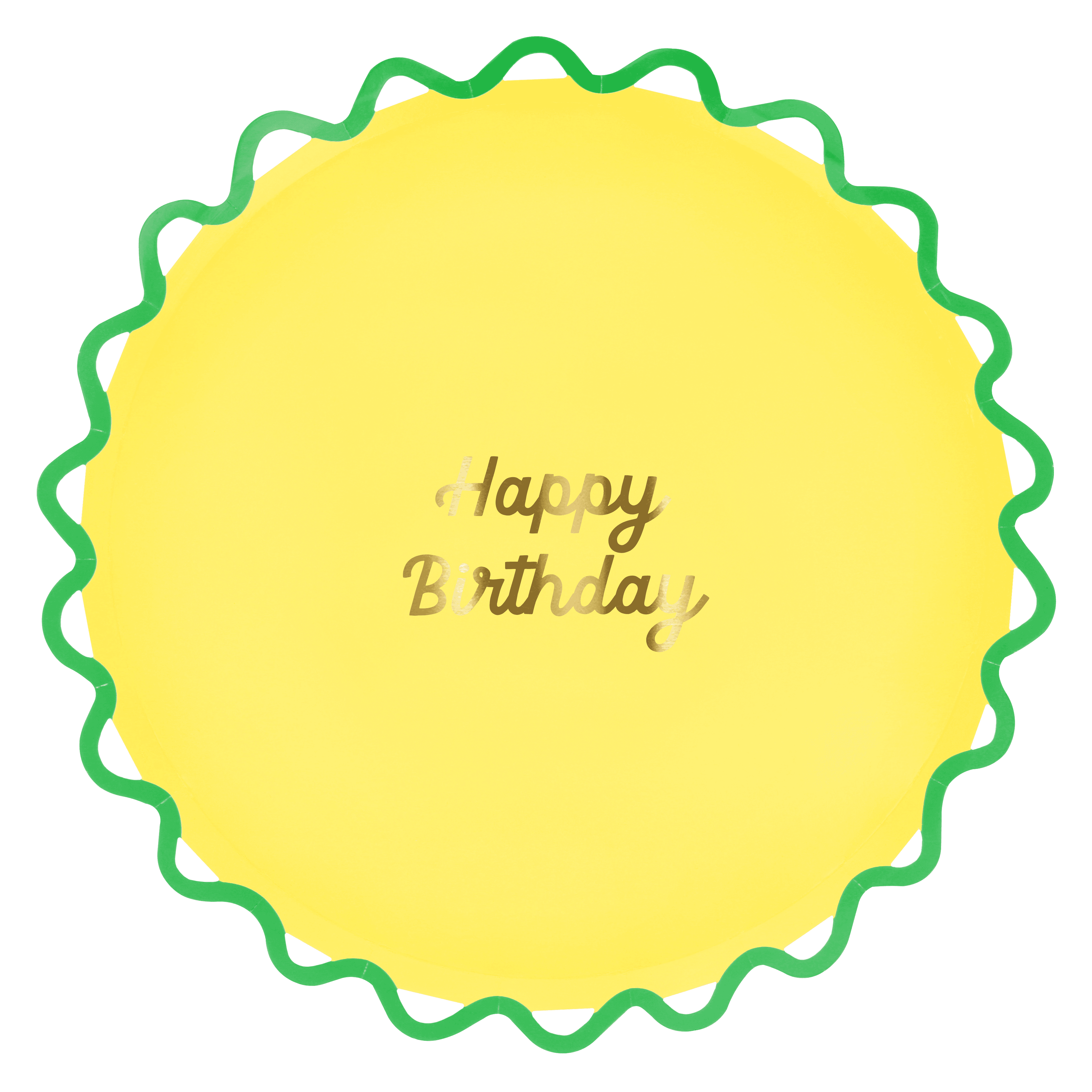 Piatti Portata Color Pop Happy Birthday (x8)