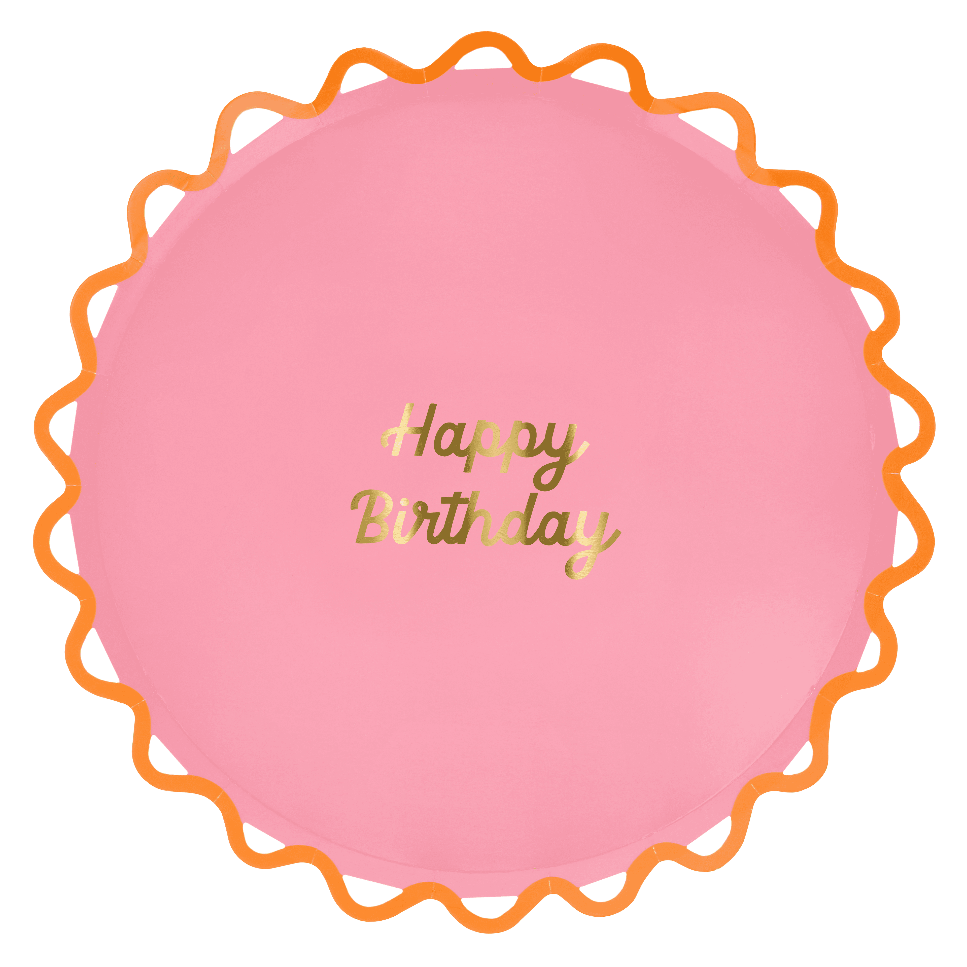 Piatti Portata Color Pop Happy Birthday (x8)