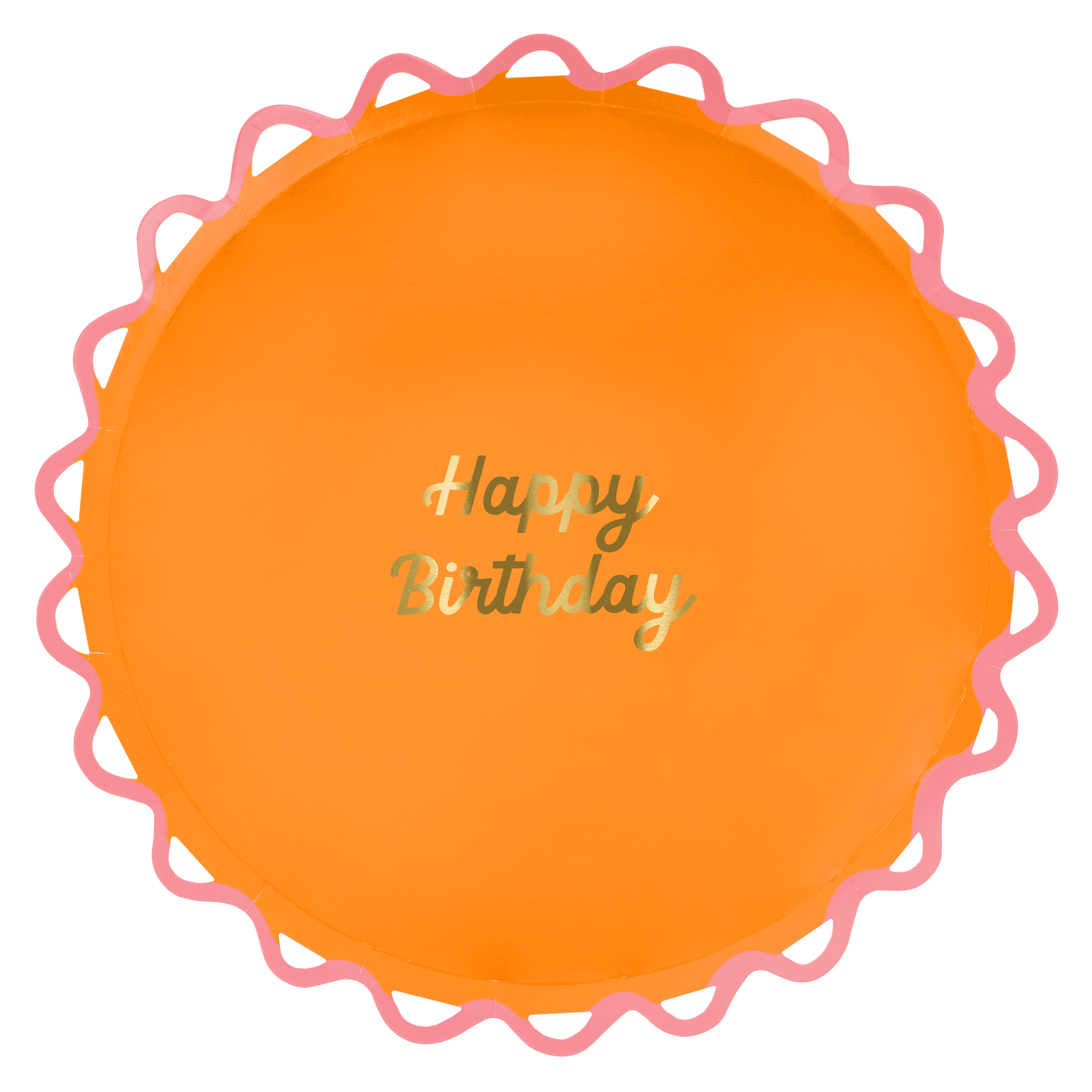 Piatti Portata Color Pop Happy Birthday (x8)