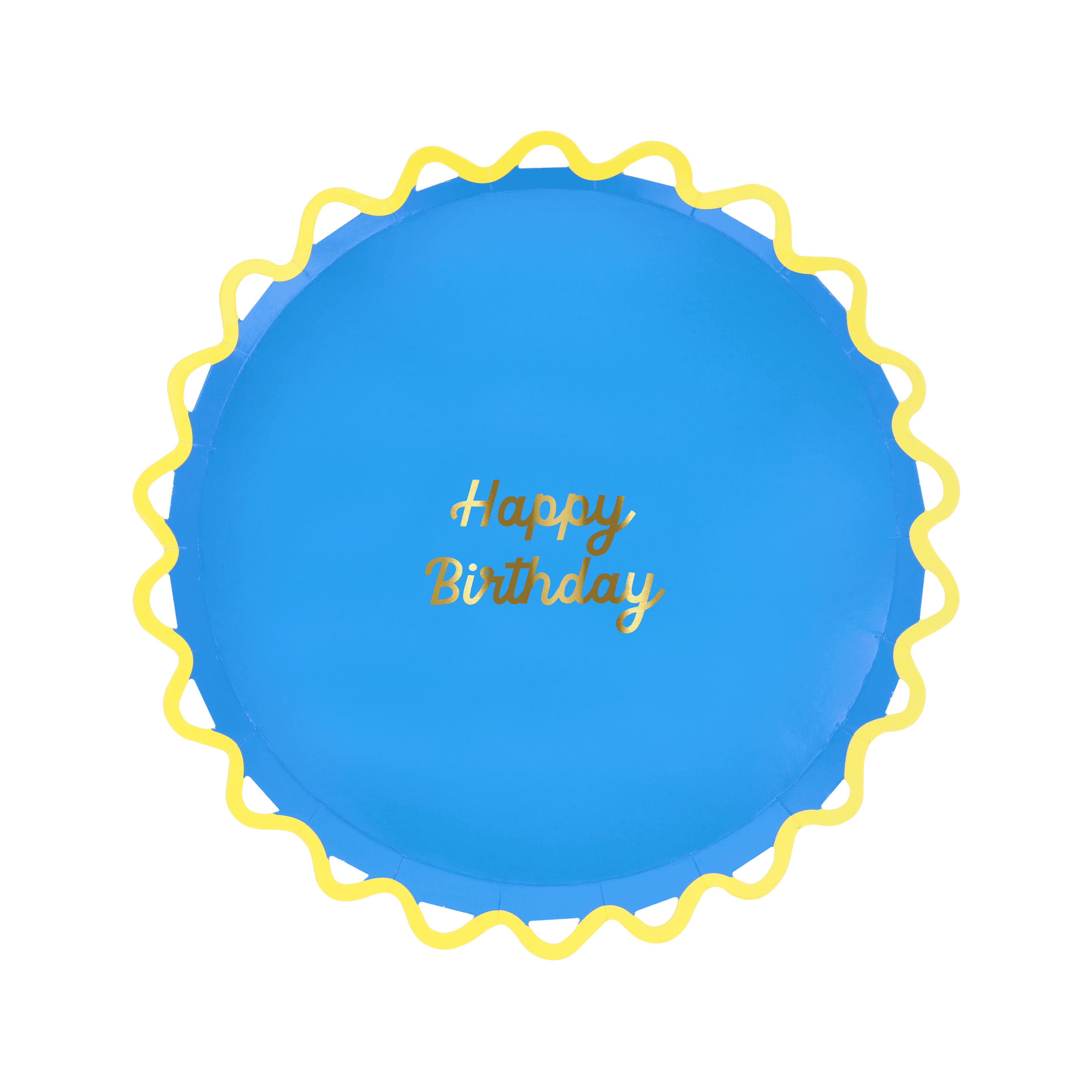 Piatti Dessert Color Pop Happy Birthday (x8)