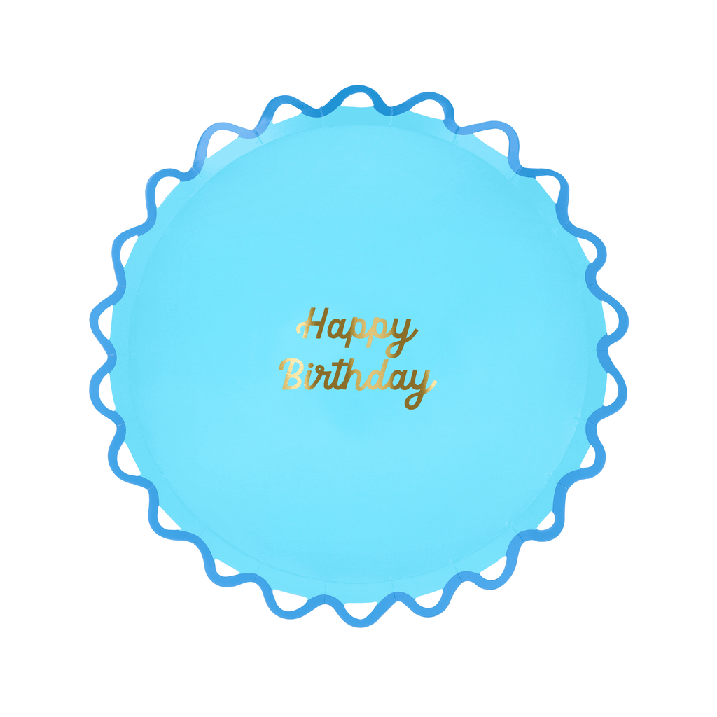 Piatti Dessert Color Pop Happy Birthday (x8)