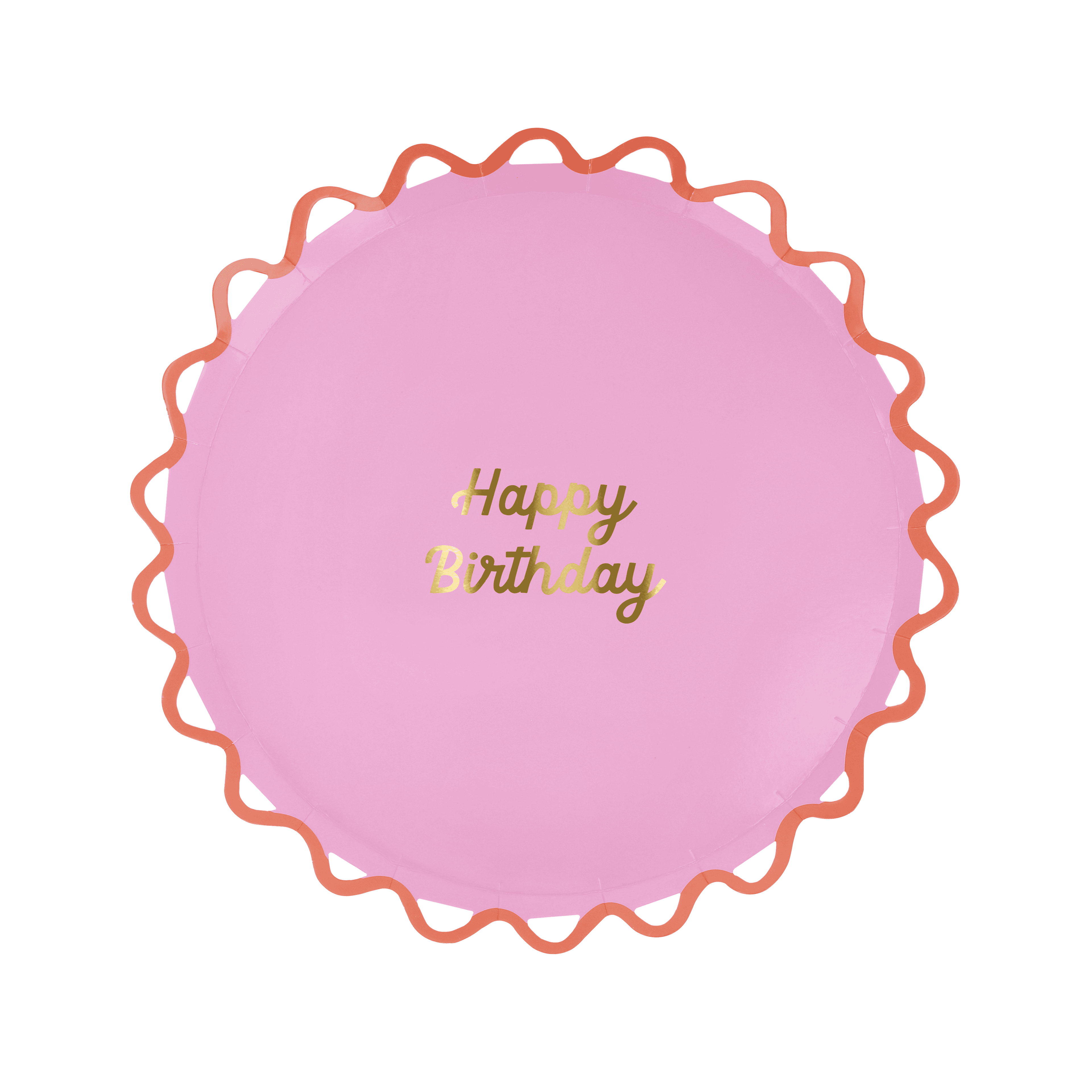 Piatti Dessert Color Pop Happy Birthday (x8)