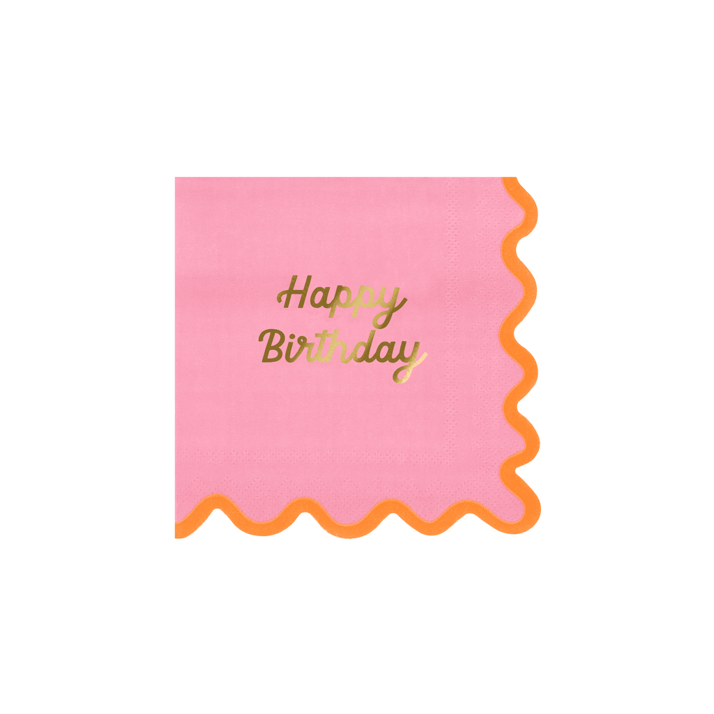 Tovaglioli Piccoli Color Pop Happy Birthday
