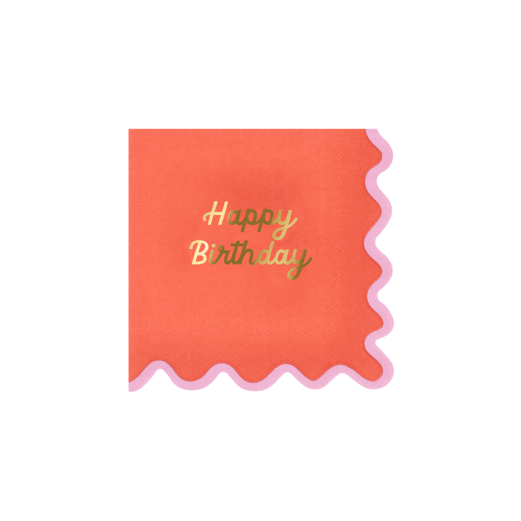 Tovaglioli Piccoli Color Pop Happy Birthday