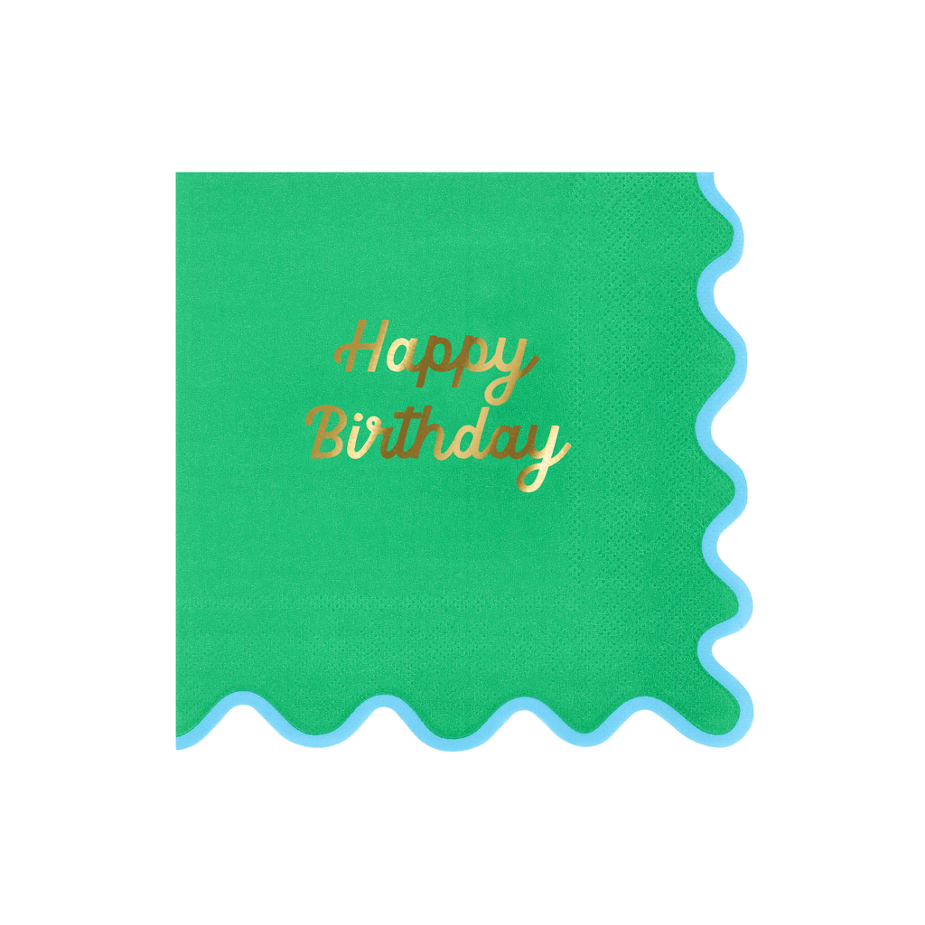 Tovaglioli Grandi Color Pop Happy Birthday