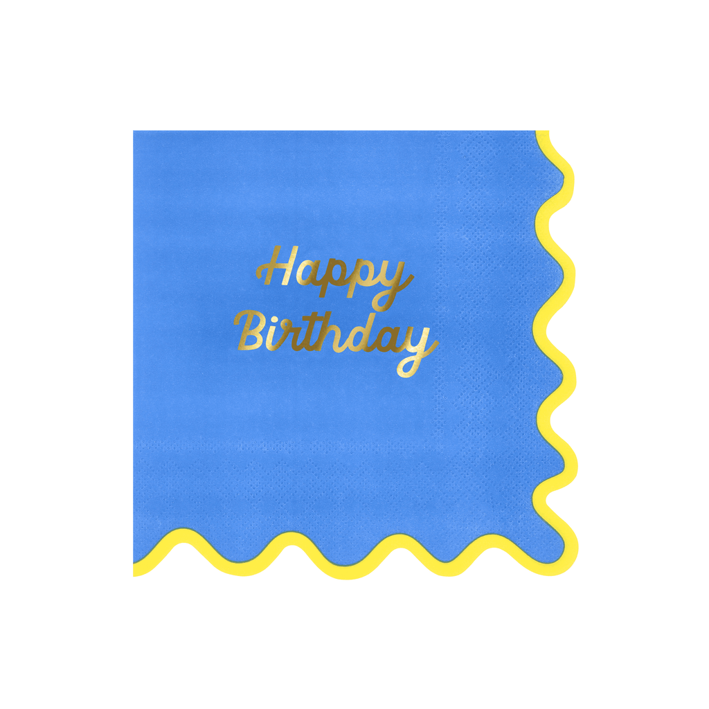 Tovaglioli Grandi Color Pop Happy Birthday