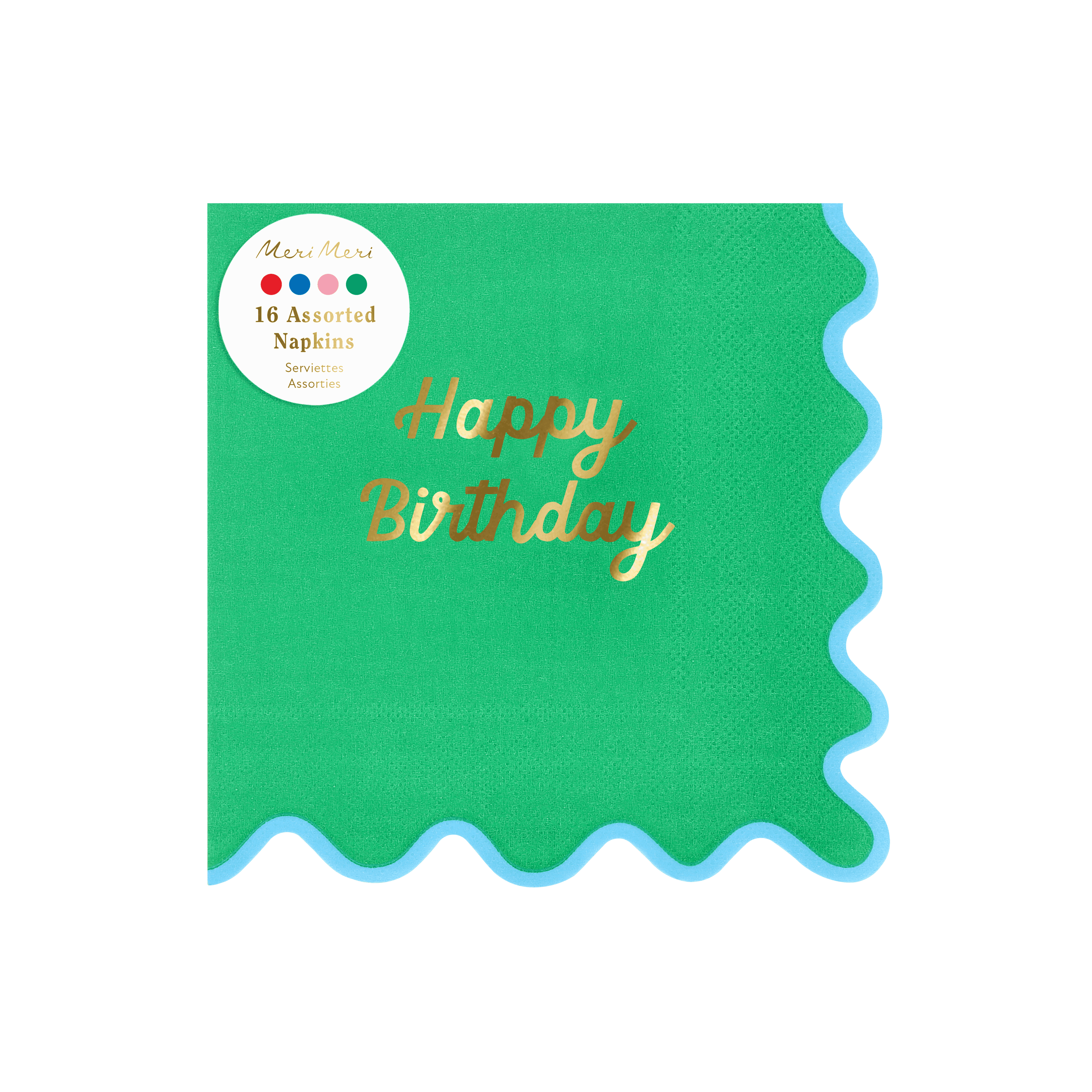 Tovaglioli Grandi Color Pop Happy Birthday