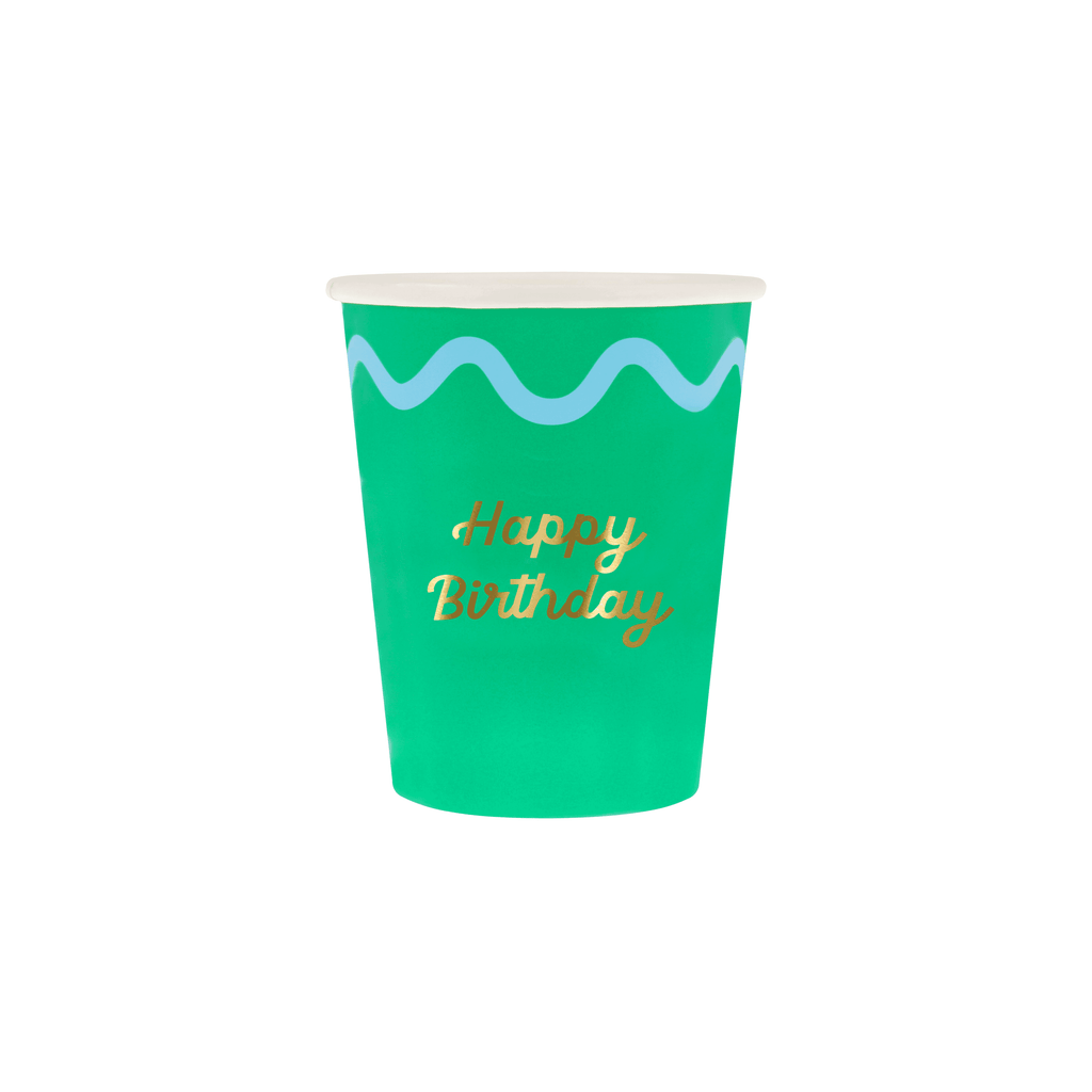 Bicchieri Color Pop Happy Birthday