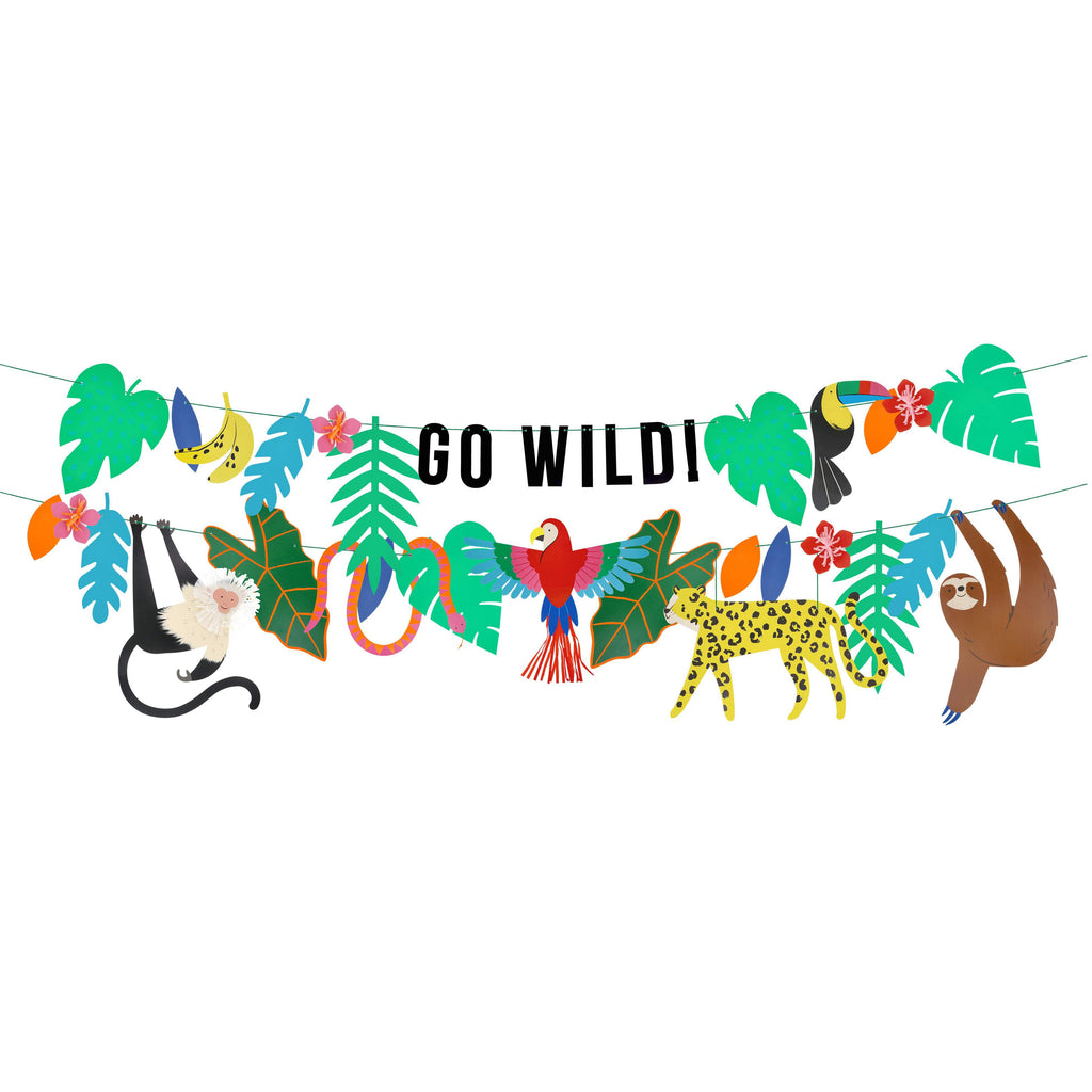 Jungle Jamboree Garland Set – Ghirlanda Decorativa Giungla