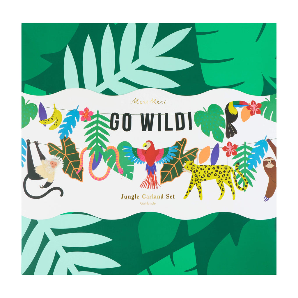 Jungle Jamboree Garland Set – Ghirlanda Decorativa Giungla