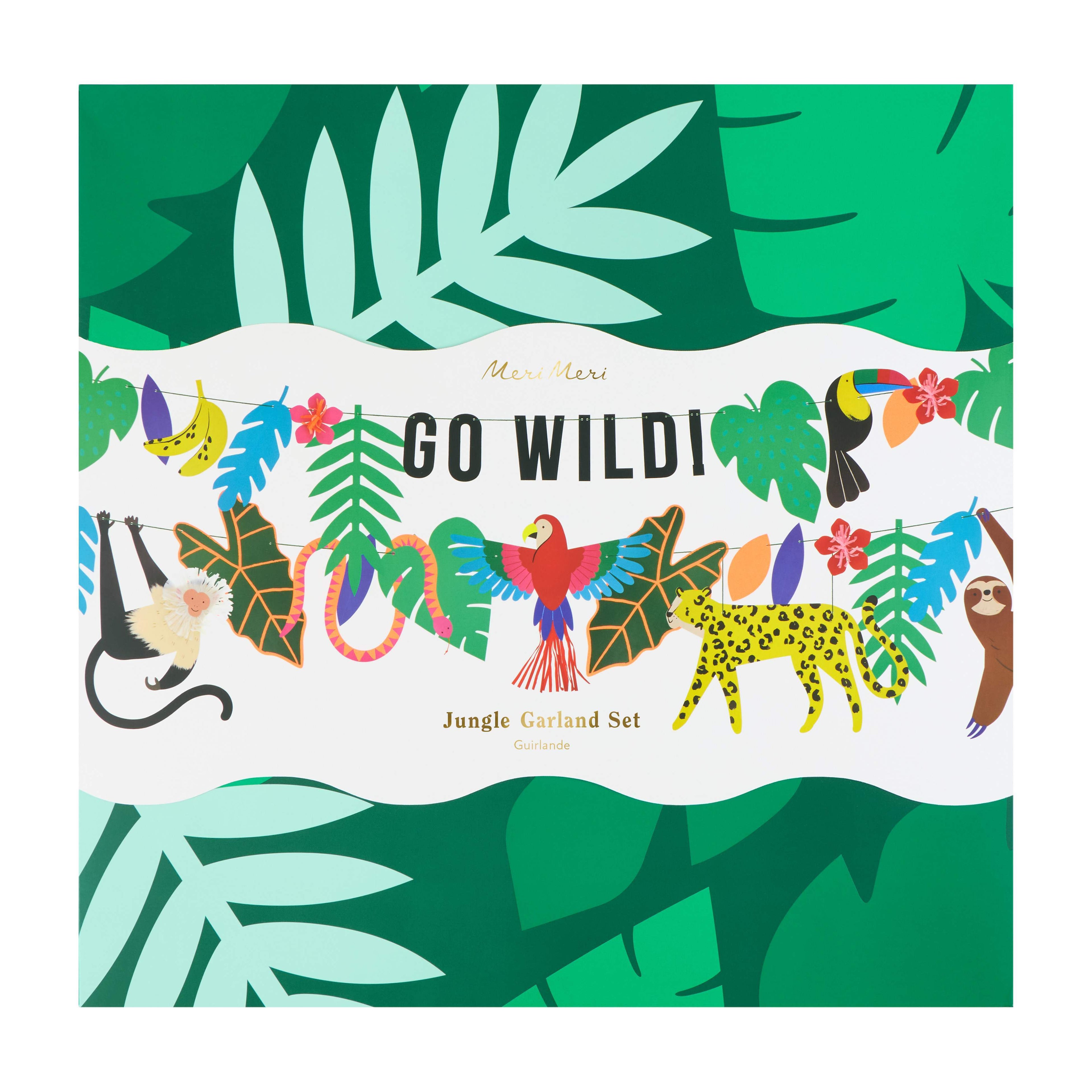 Jungle Jamboree Garland Set – Ghirlanda Decorativa Giungla