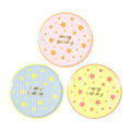 Piatti Dessert Bright Star Happy Birthday Meri Meri (8 pz)