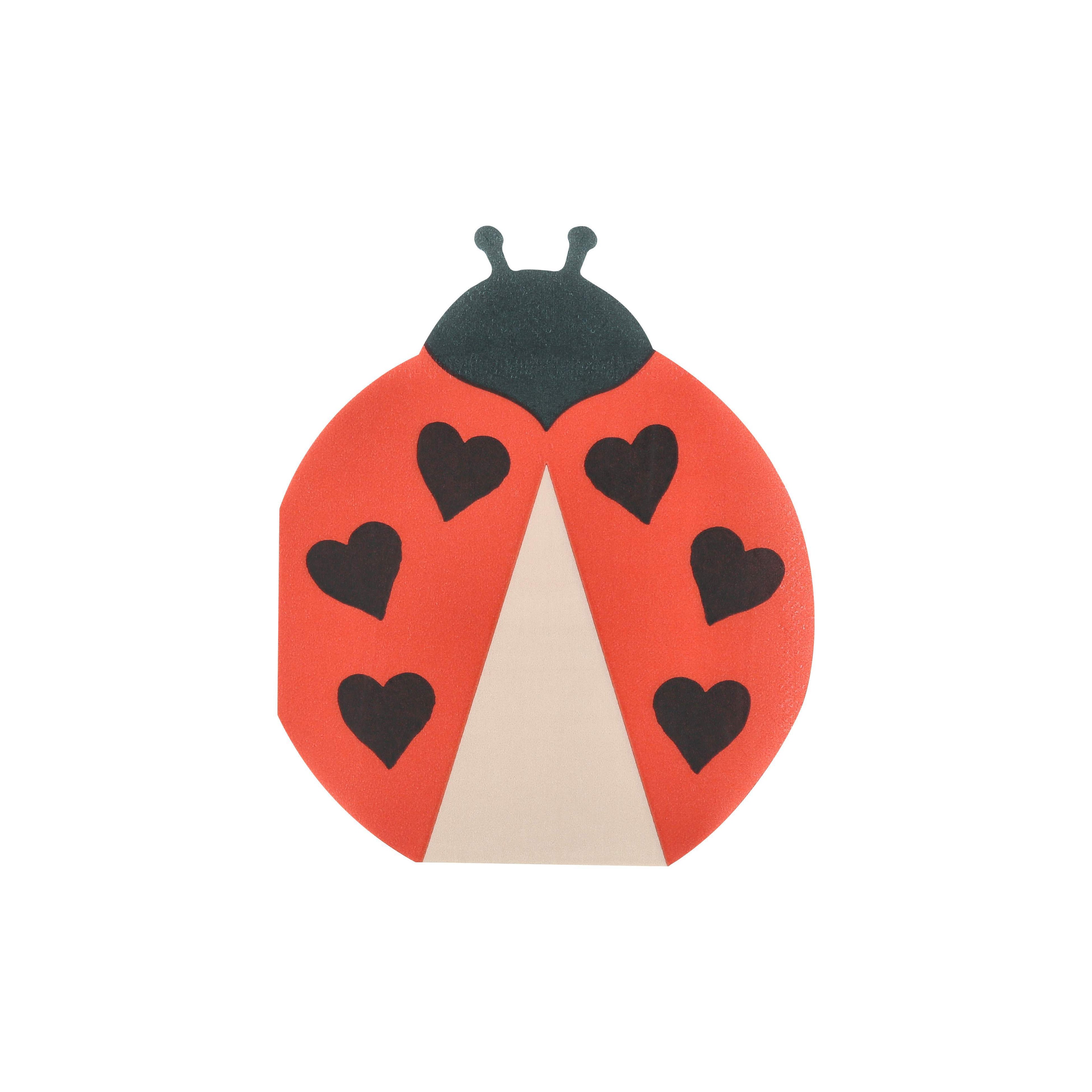 Tovaglioli Coccinella (x 16)