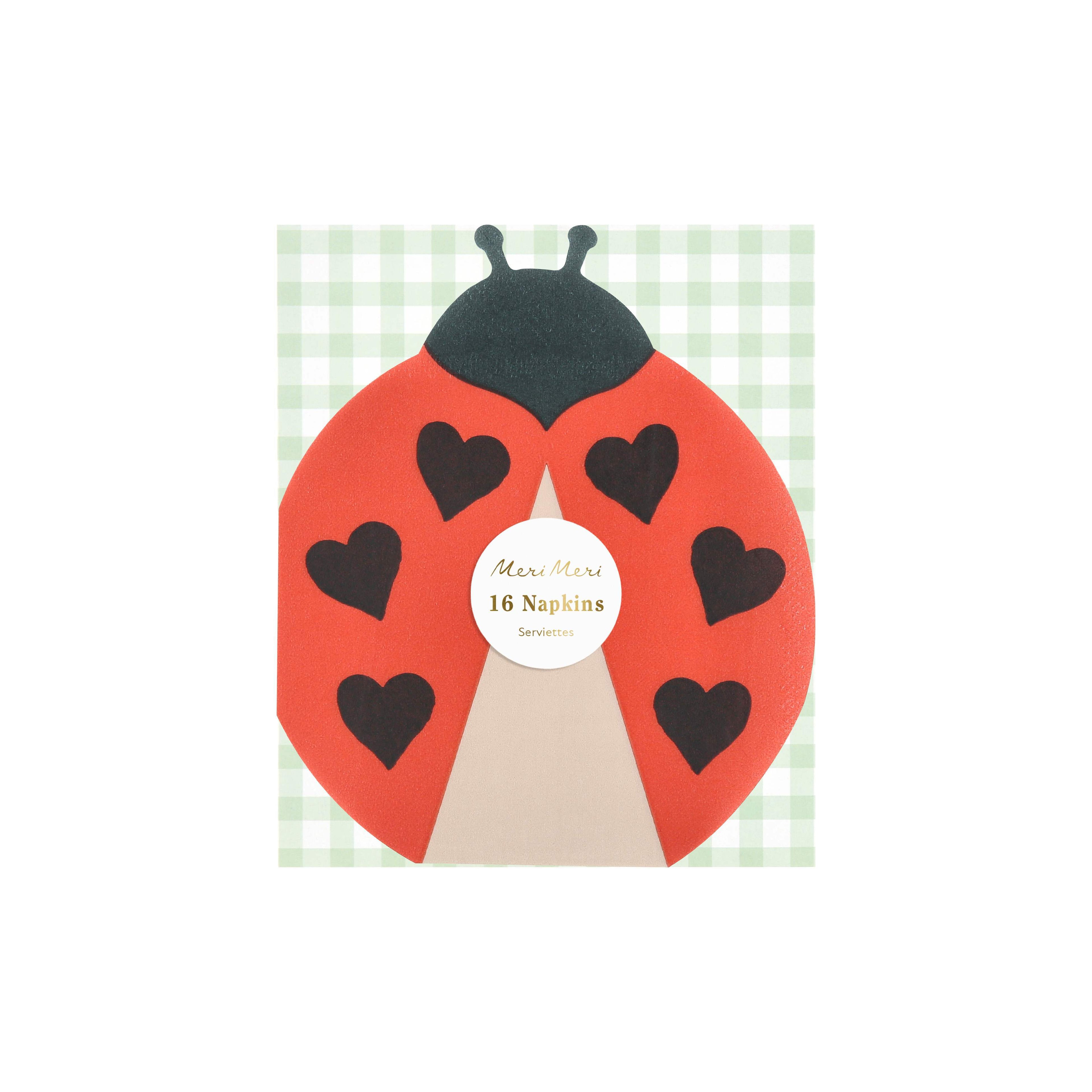 Tovaglioli Coccinella (x 16)