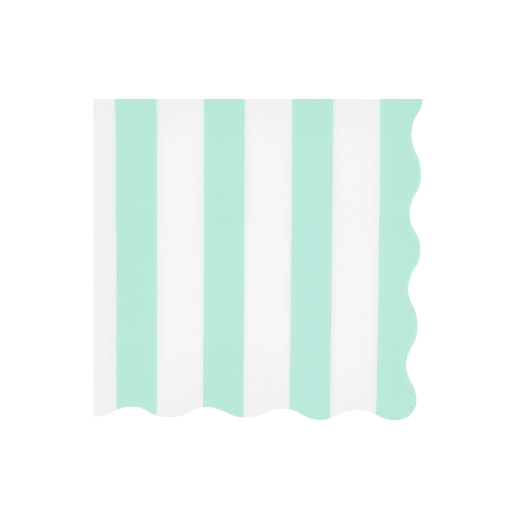 Tovaglioli a righe estive Meri Meri | 16 pezzi | Coucou Party Box