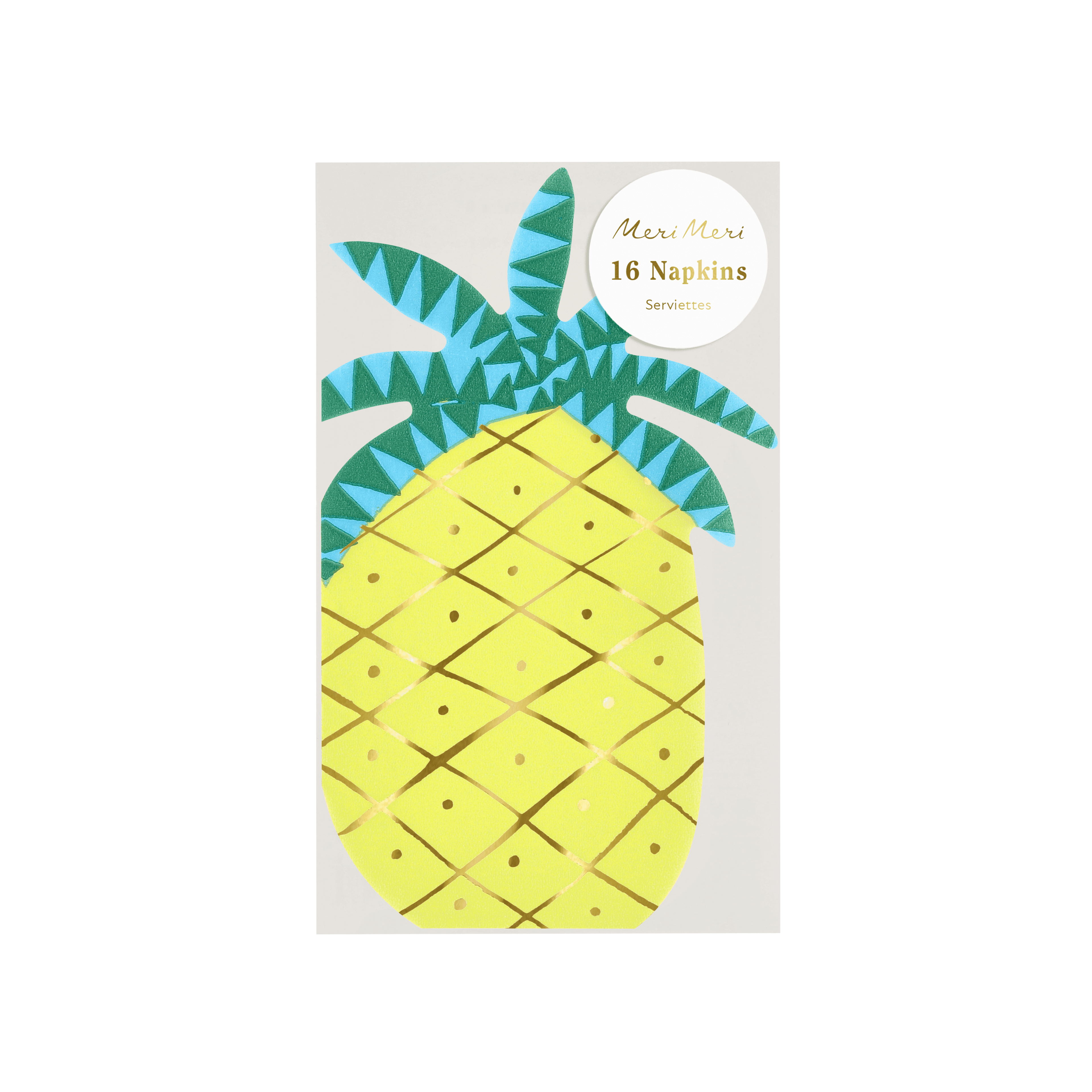 Tovaglioli Ananas Tropicale (x 16)