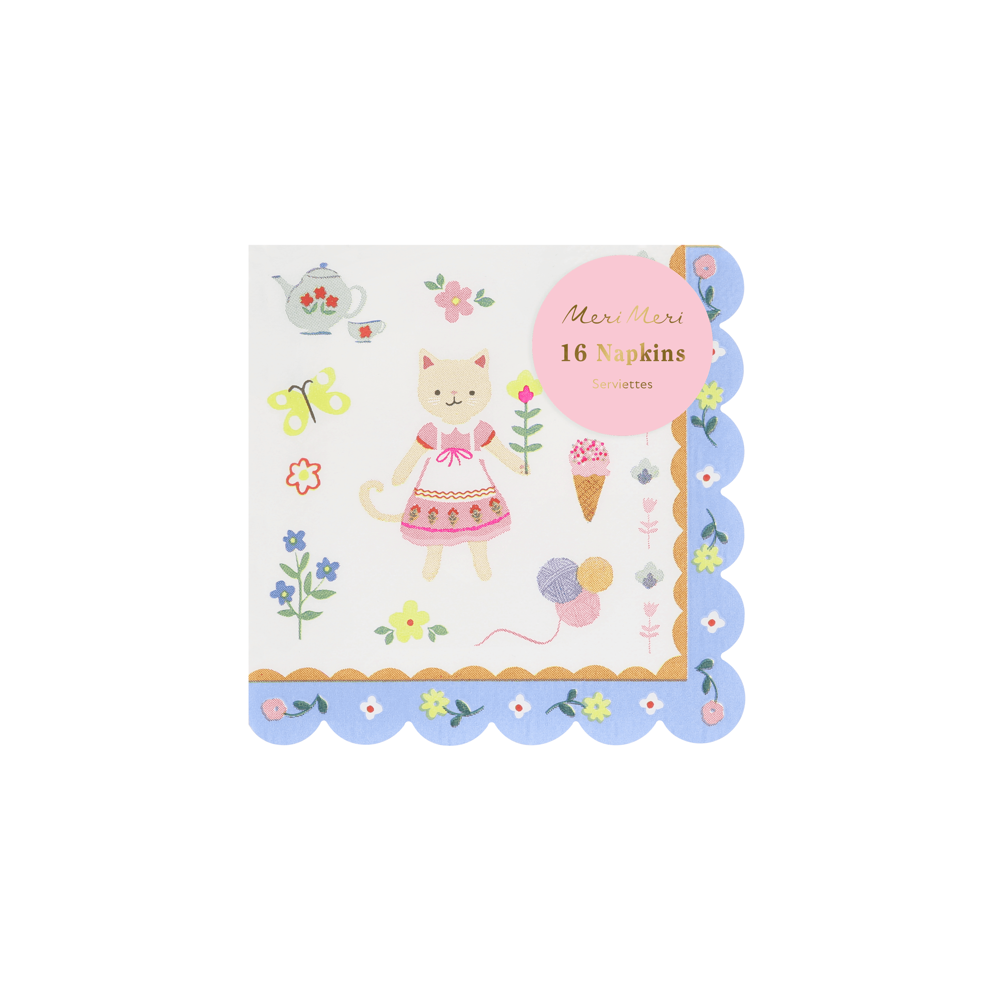 Piccoli Tovaglioli Kittens (x 16)