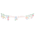 Floral Happy Birthday Garland – Ghirlanda Happy Birthday Floreale