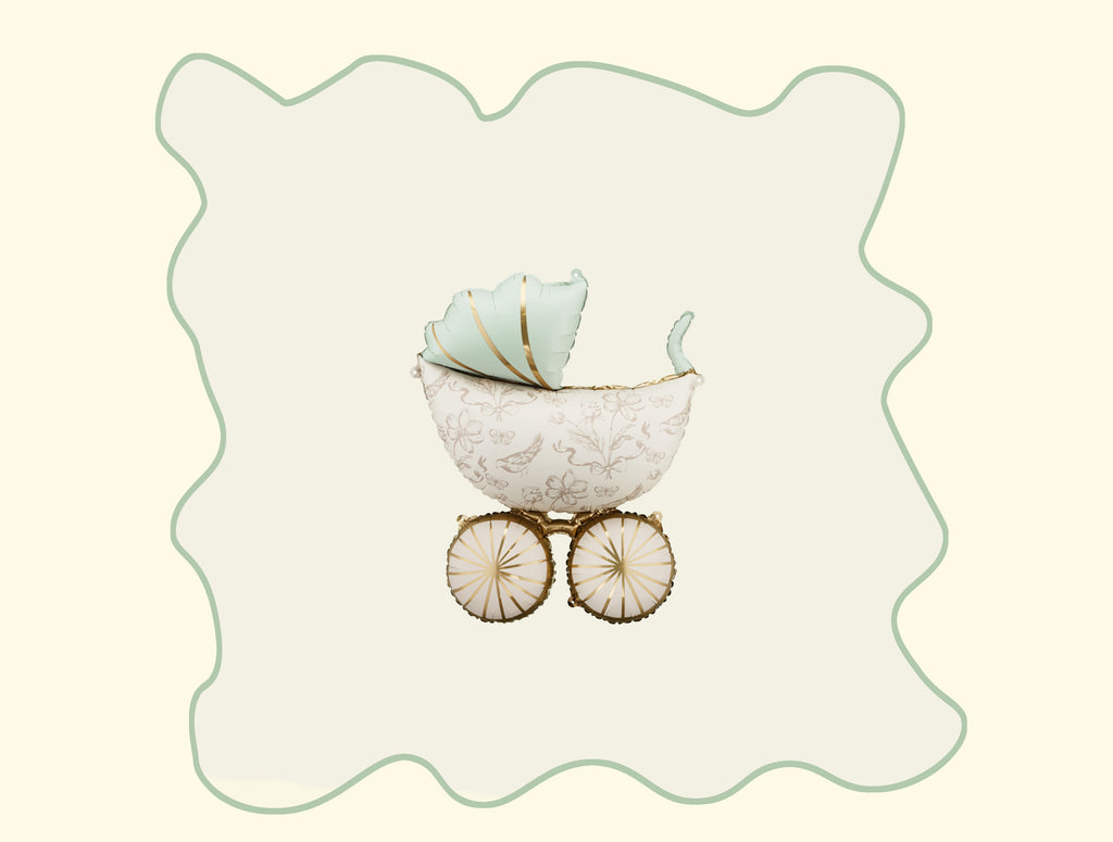 Foil balloon Baby Carriage 59x74 cm