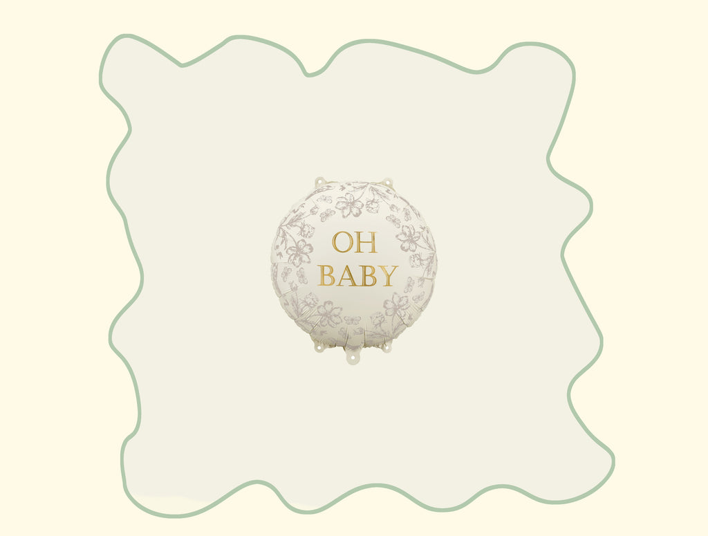 Foil balloon "Oh Baby" 35cm