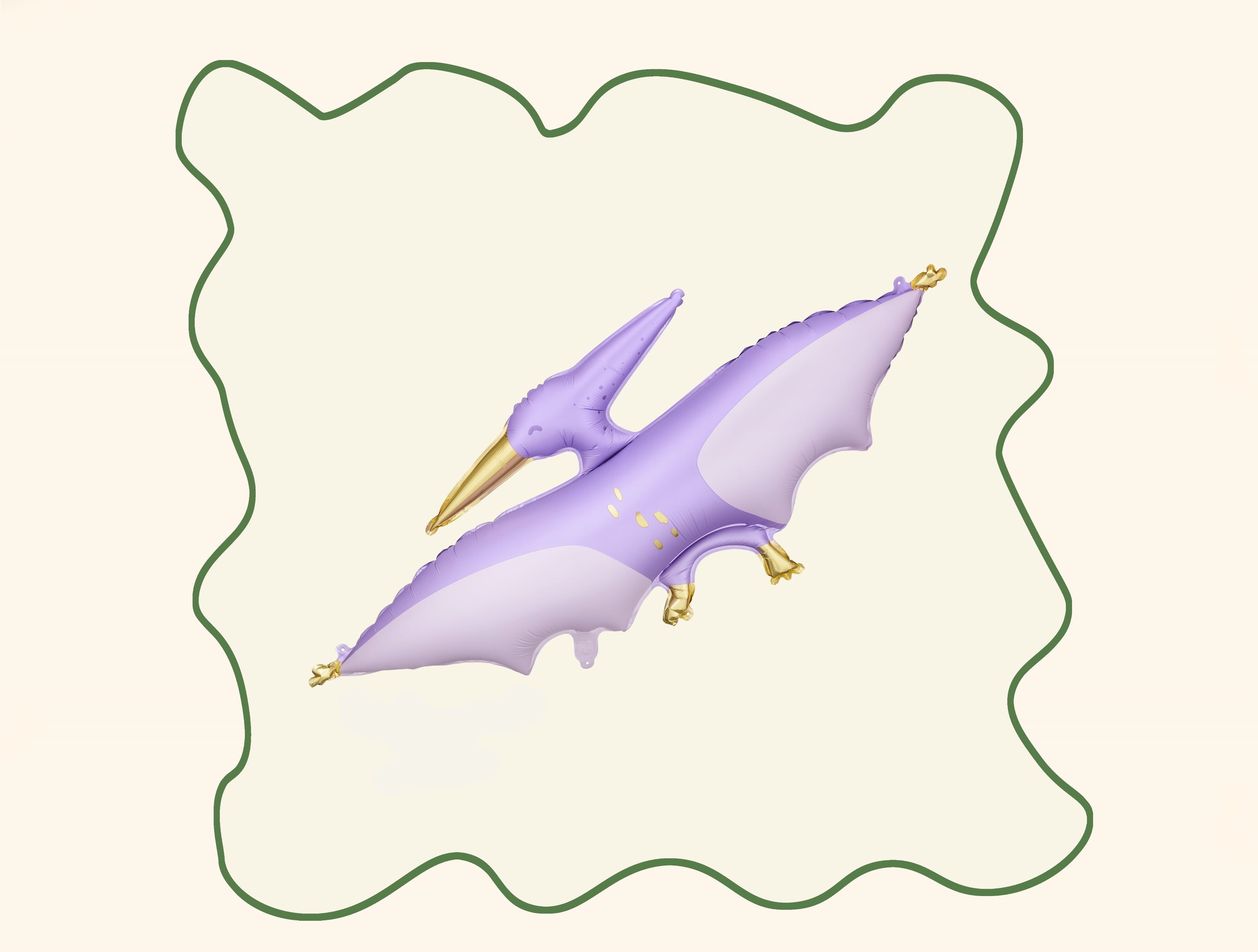 Foil Balloon Pterodactyl, 120x62 cm