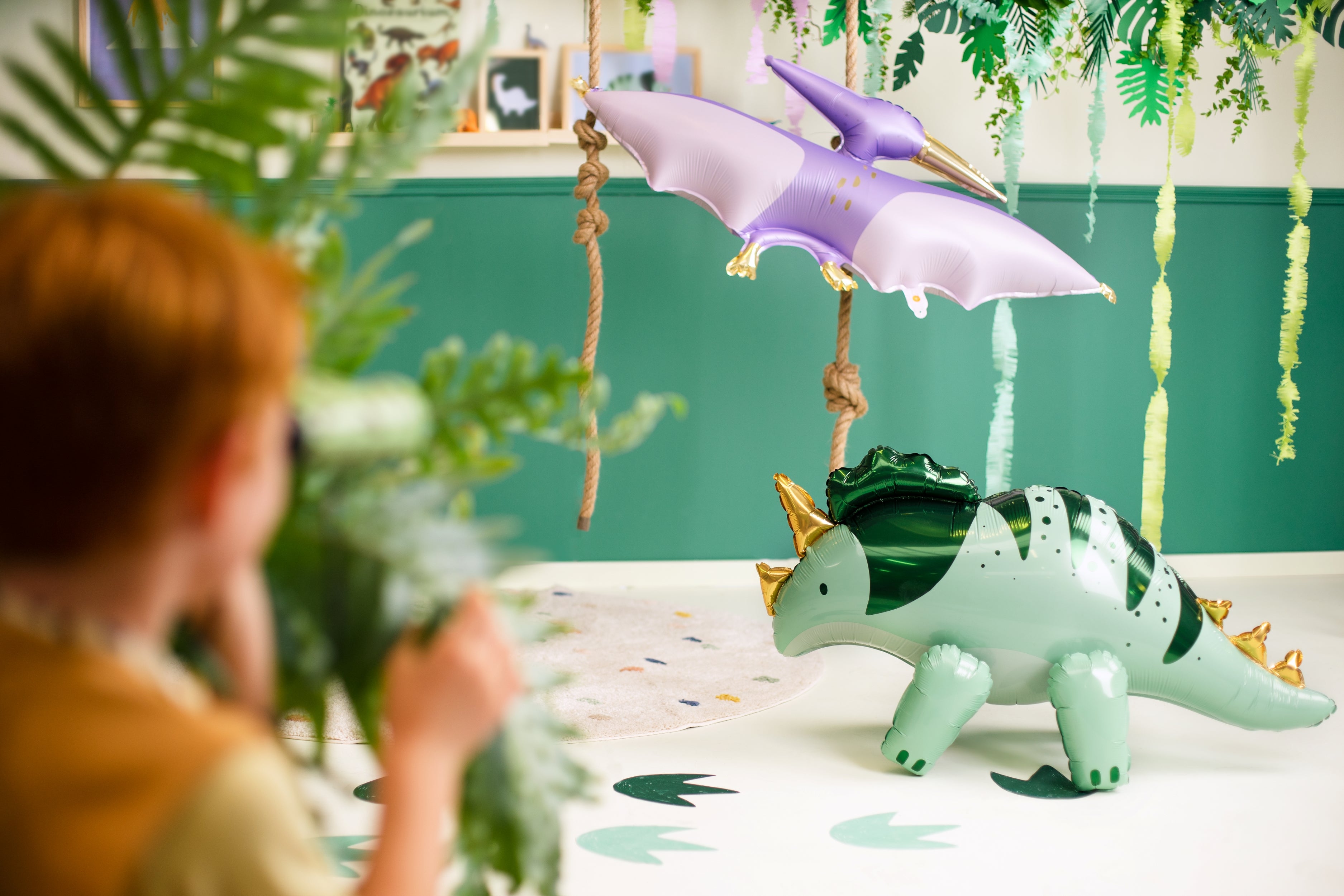 Foil Balloon Pterodactyl, 120x62 cm