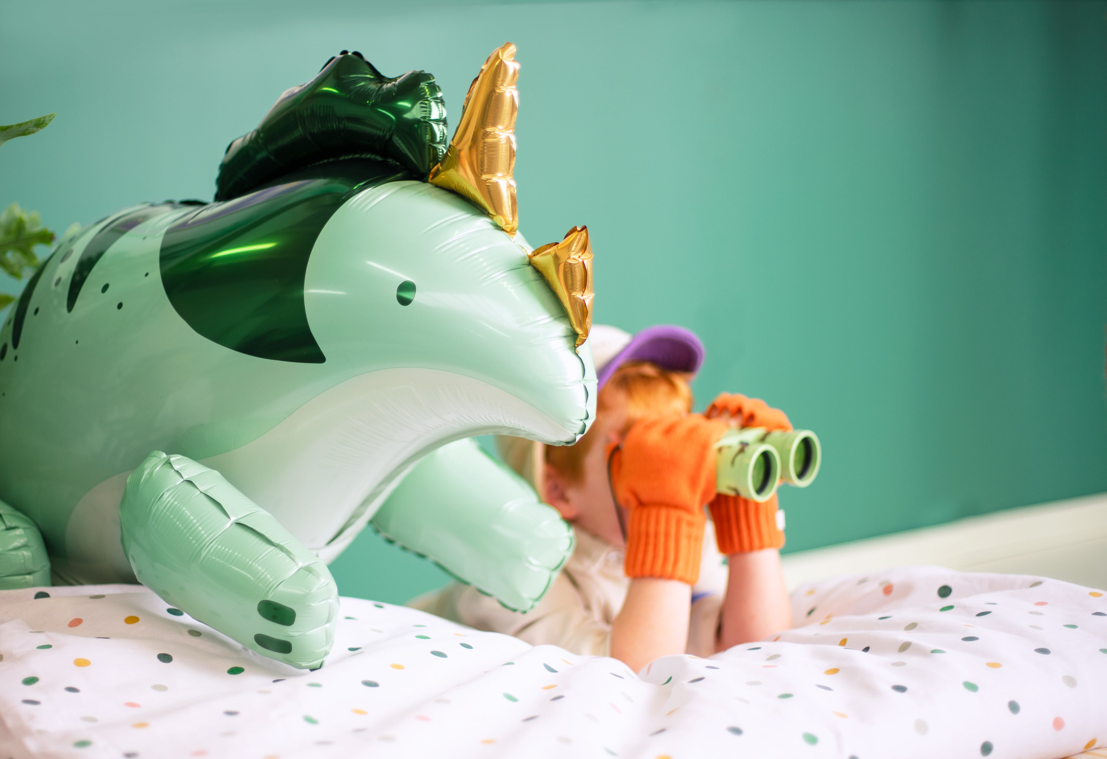Foil Balloon Triceratops, 101x60,5 cm