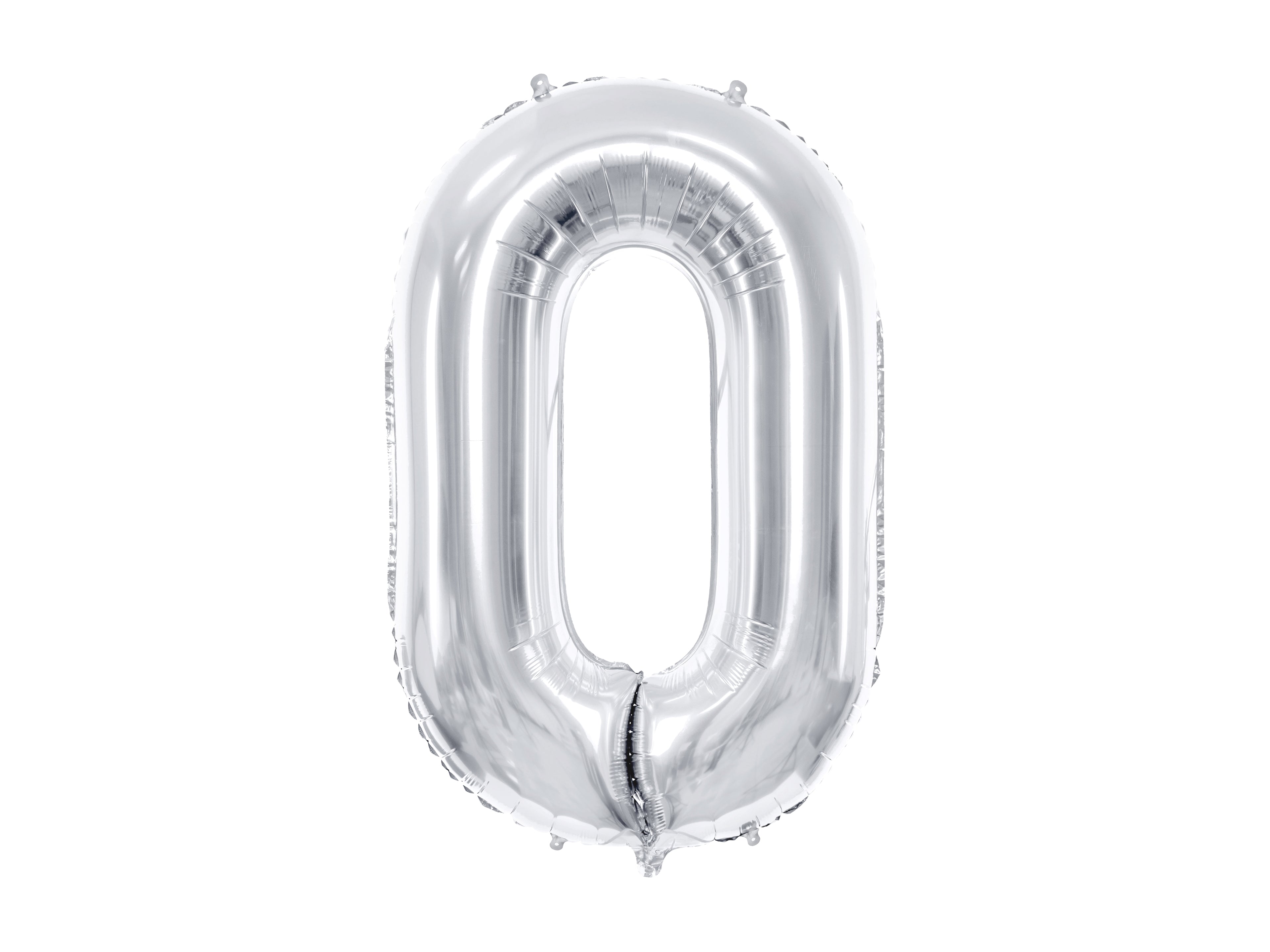 Palloncino foil Numero "86cm", Silver