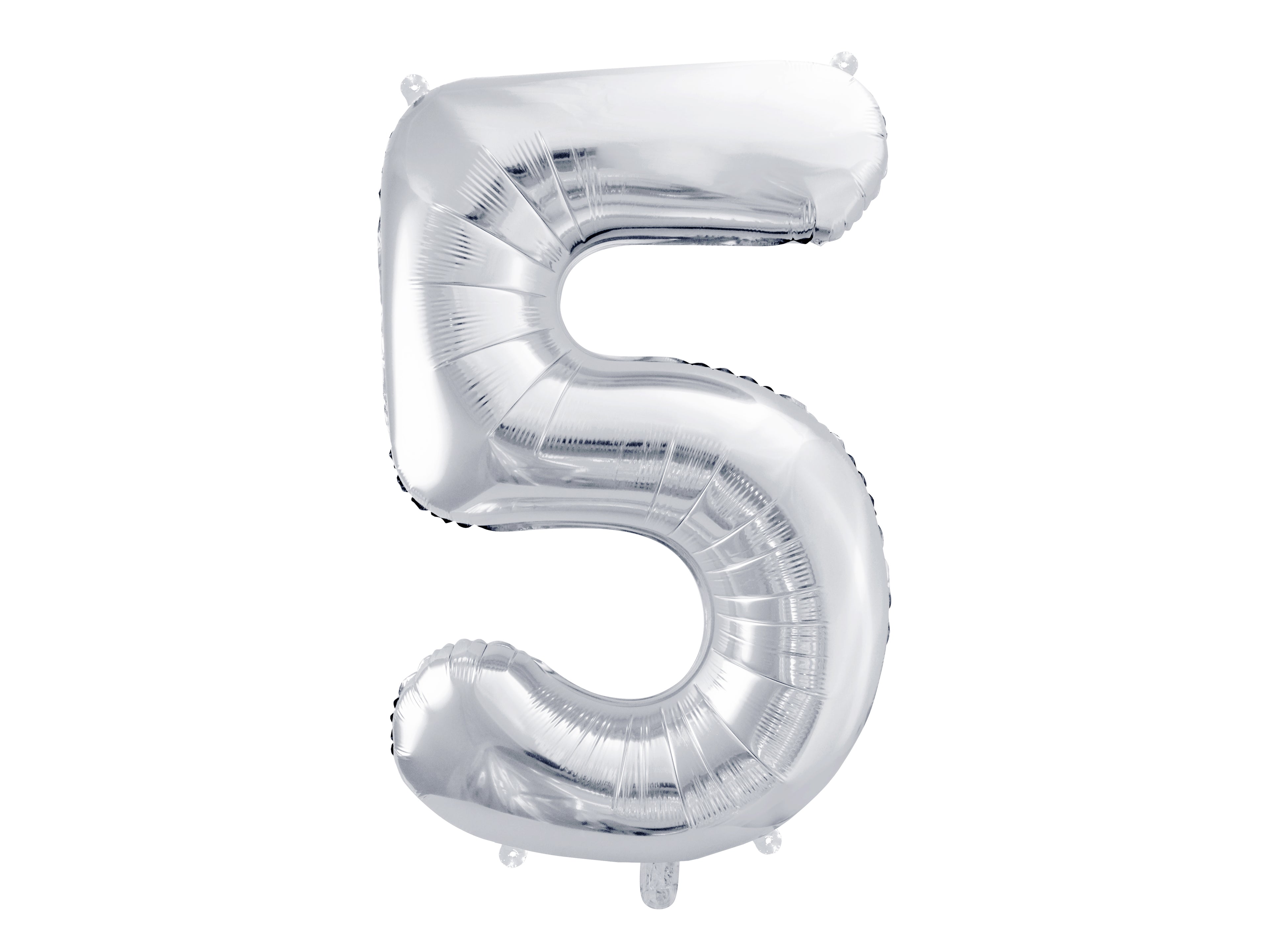 Palloncino foil Numero "86cm", Silver