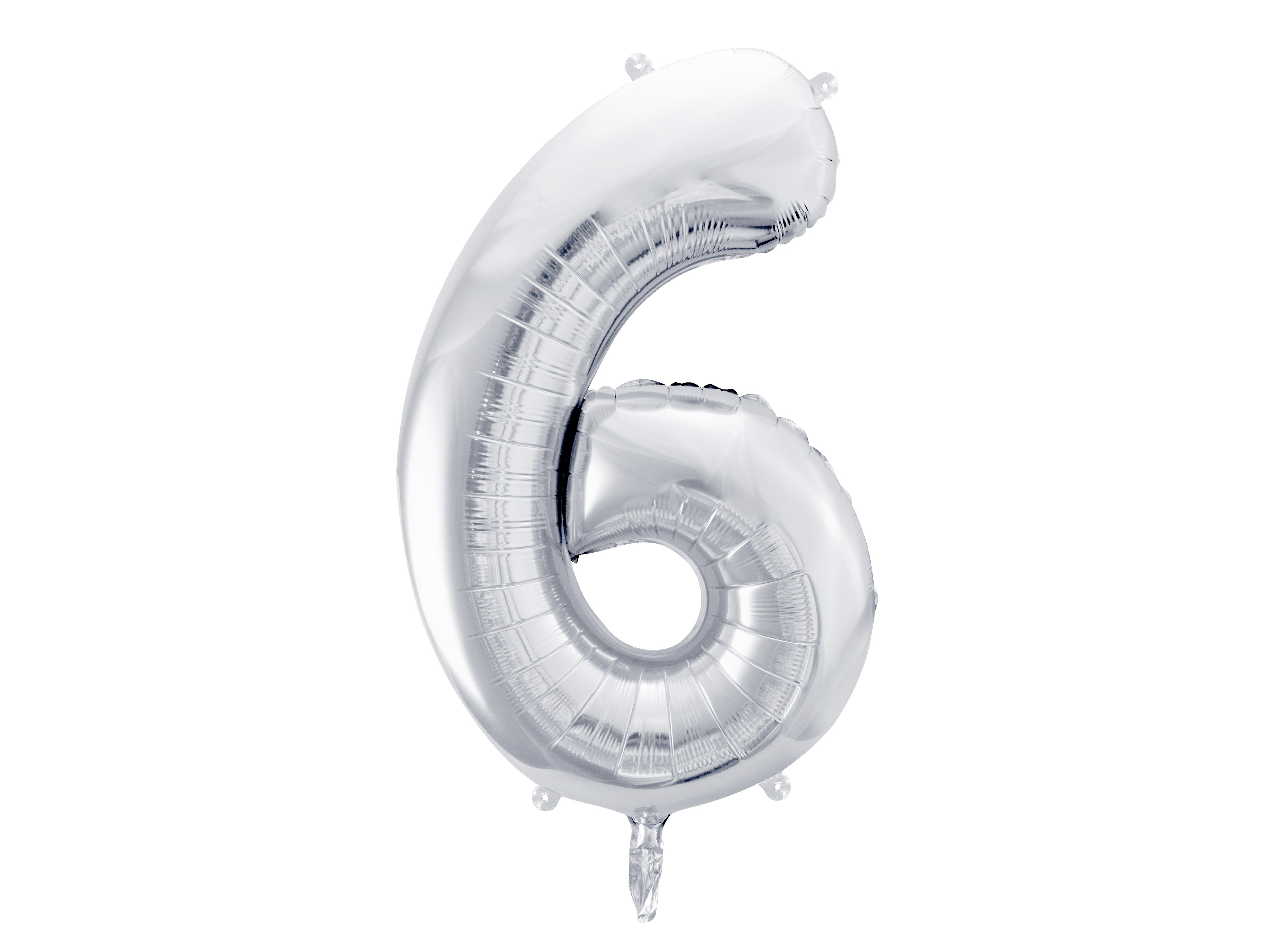 Palloncino foil Numero "86cm", Silver