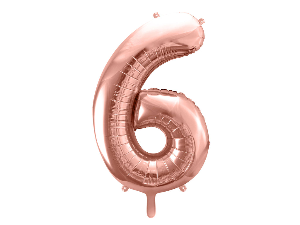 Palloncino foil Numero "86cm", Pink