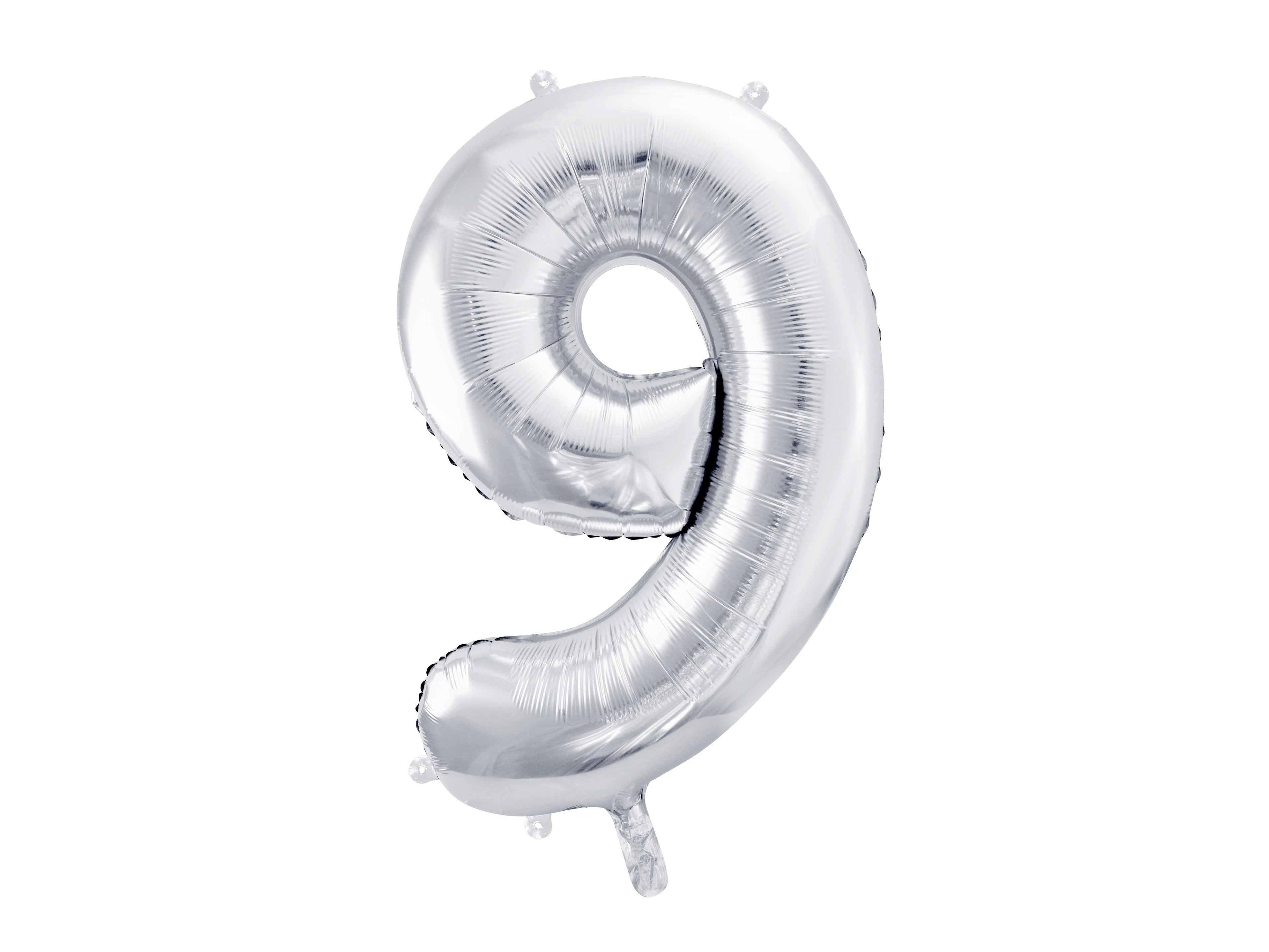 Palloncino foil Numero "86cm", Silver