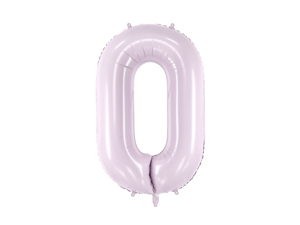 Palloncino foil Numero "72cm", Lilac