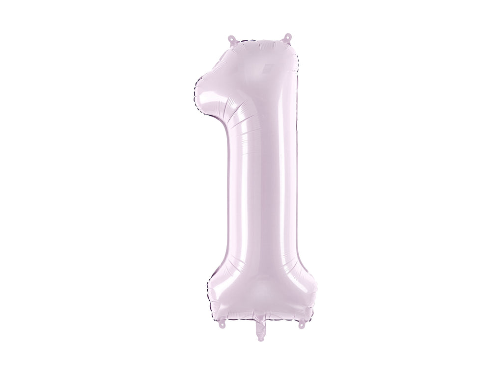 Palloncino foil Numero "72cm", Lilac