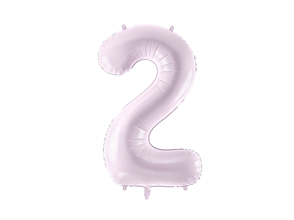Palloncino foil Numero "72cm", Lilac