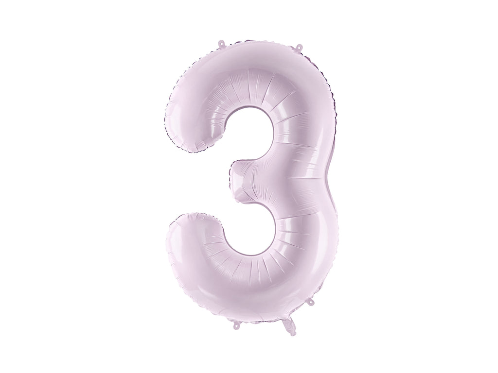 Palloncino foil Numero "72cm", Lilac