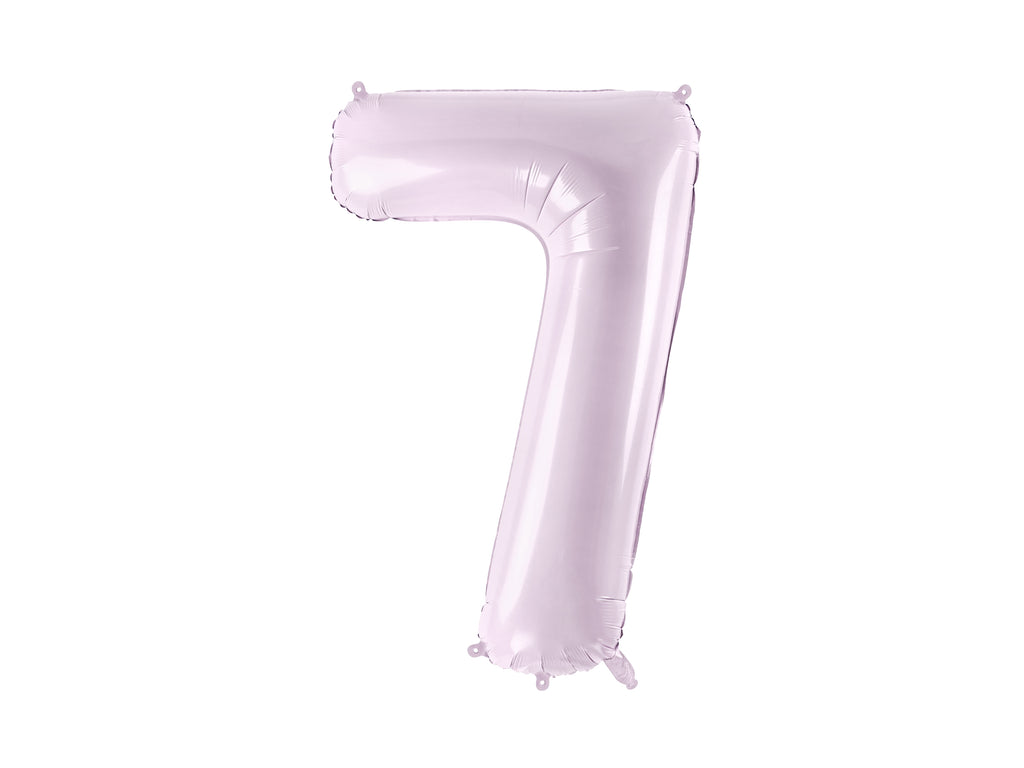 Palloncino foil Numero "72cm", Lilac