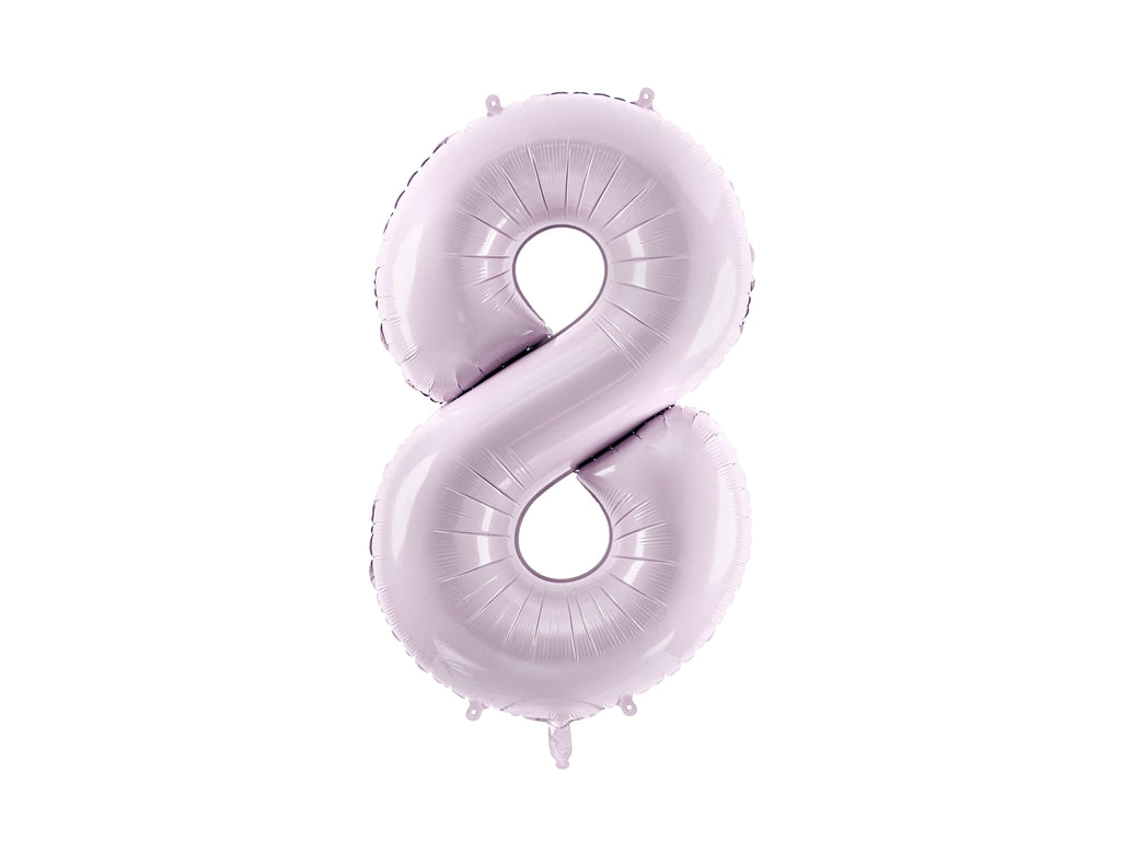 Palloncino foil Numero "72cm", Lilac