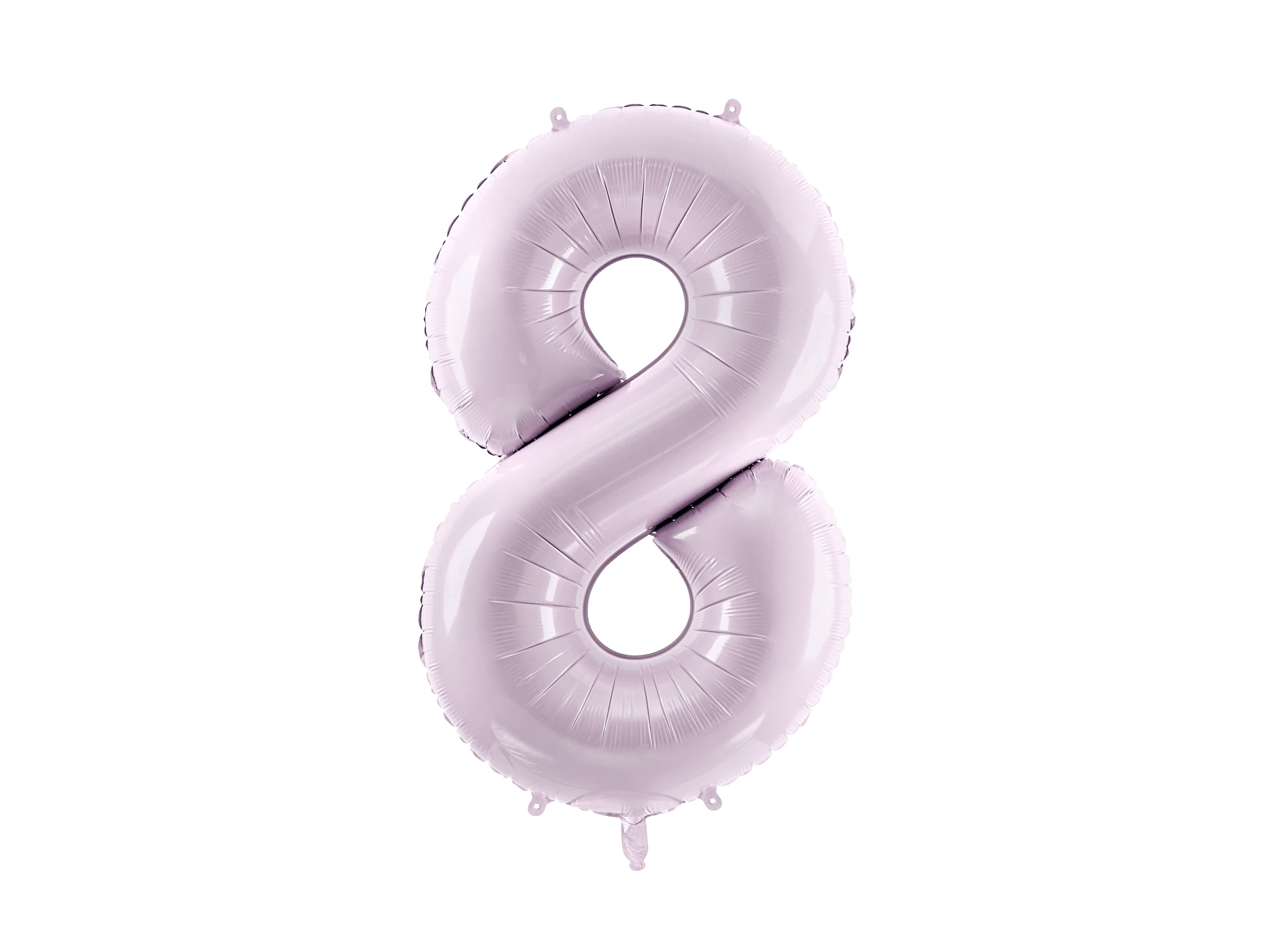 Palloncino foil Numero "72cm", Lilac