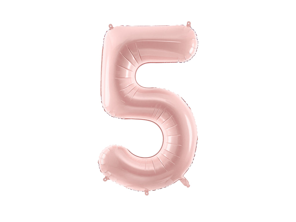 Palloncino foil Numero "72cm", Pink