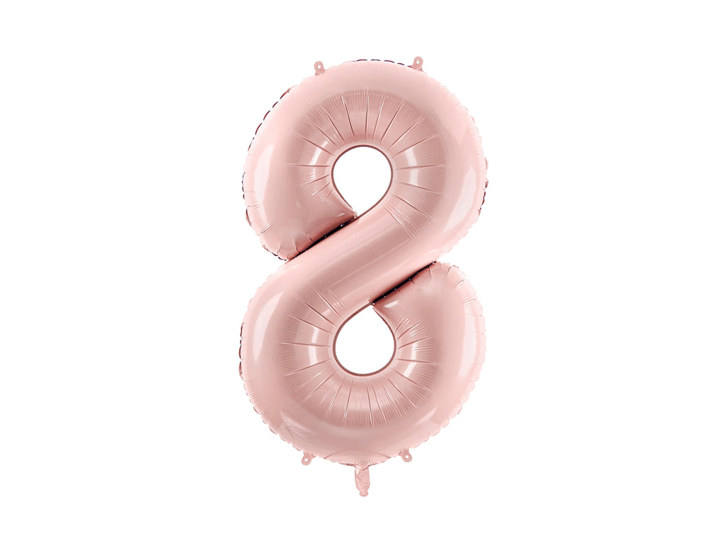 Palloncino foil Numero "72cm", Pink