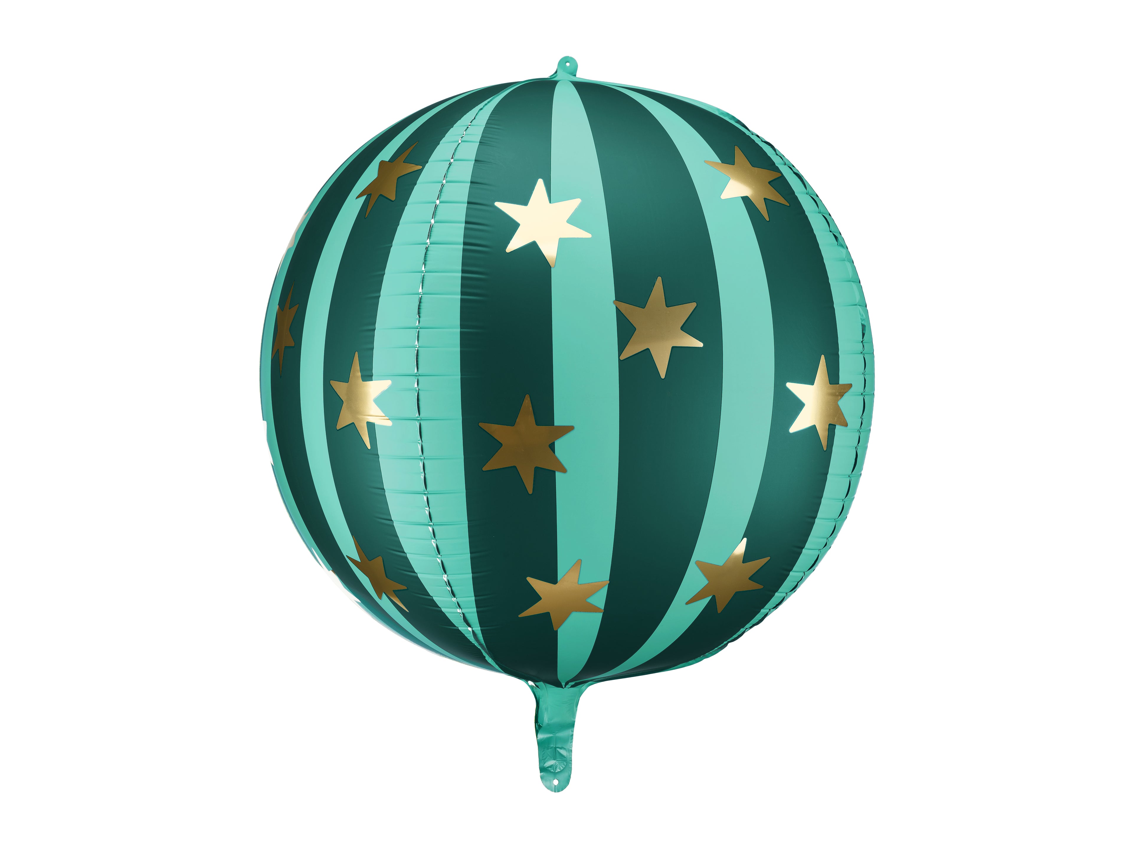 Foil balloon Starry ball 50 cm Green