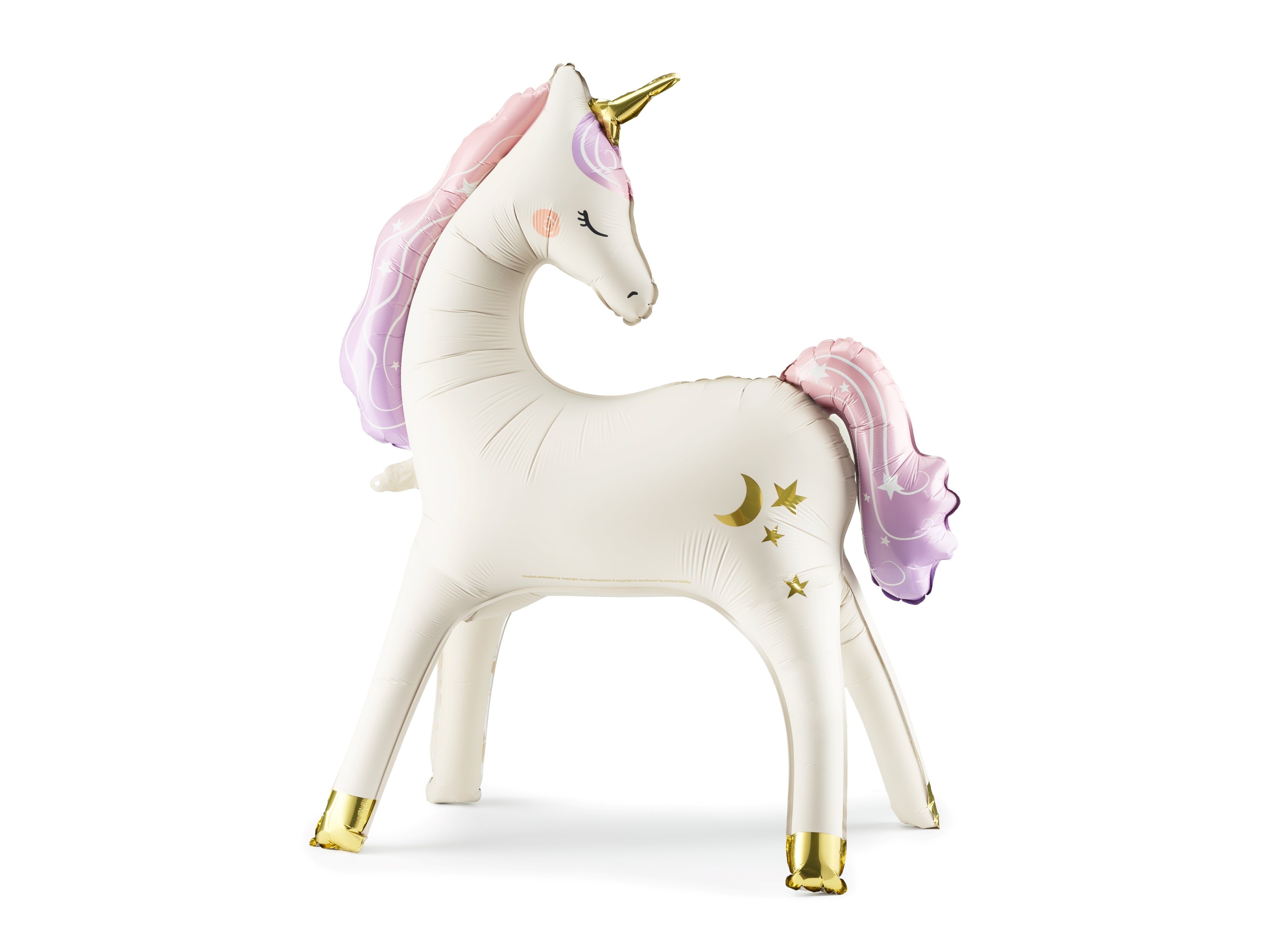 Palloncino Foil Autoportante Unicorno 95 × 86 cm