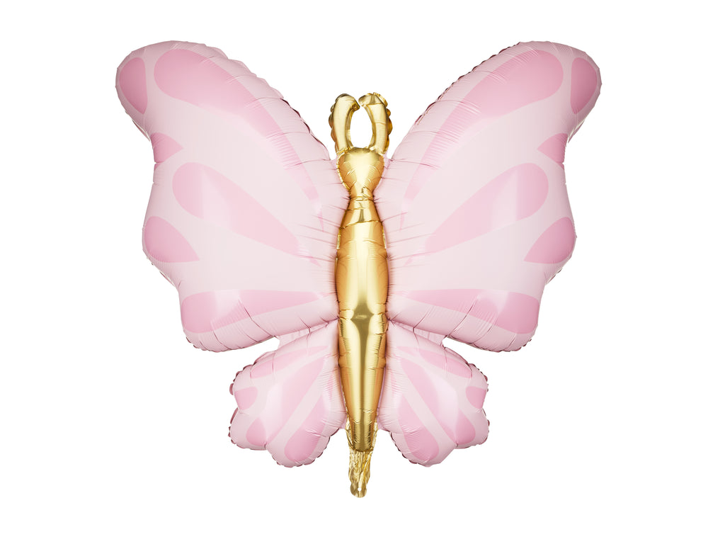 Foil Balloon Butterfly, 69x69 cm, rosa