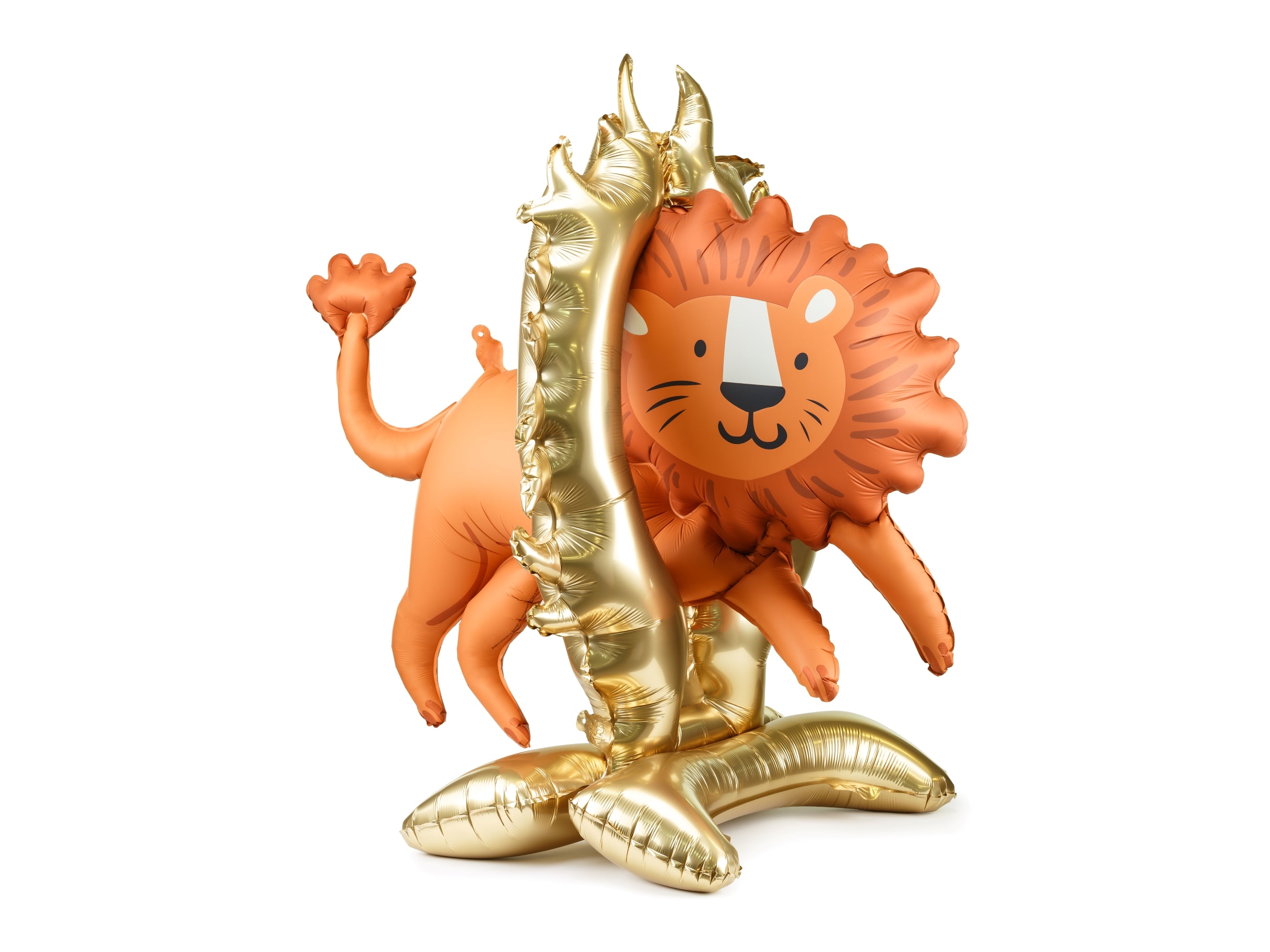 Standing Foil Balloon Lion 97x97 cm
