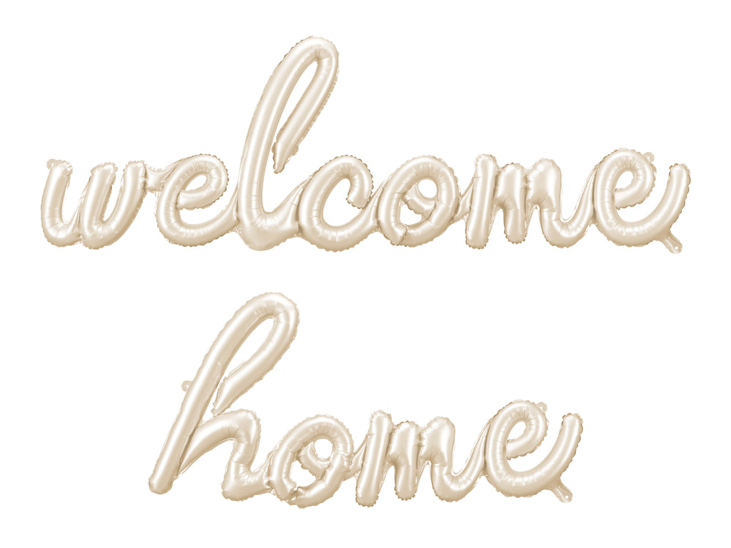 Foil balloon Welcome Home 258x55 cm
