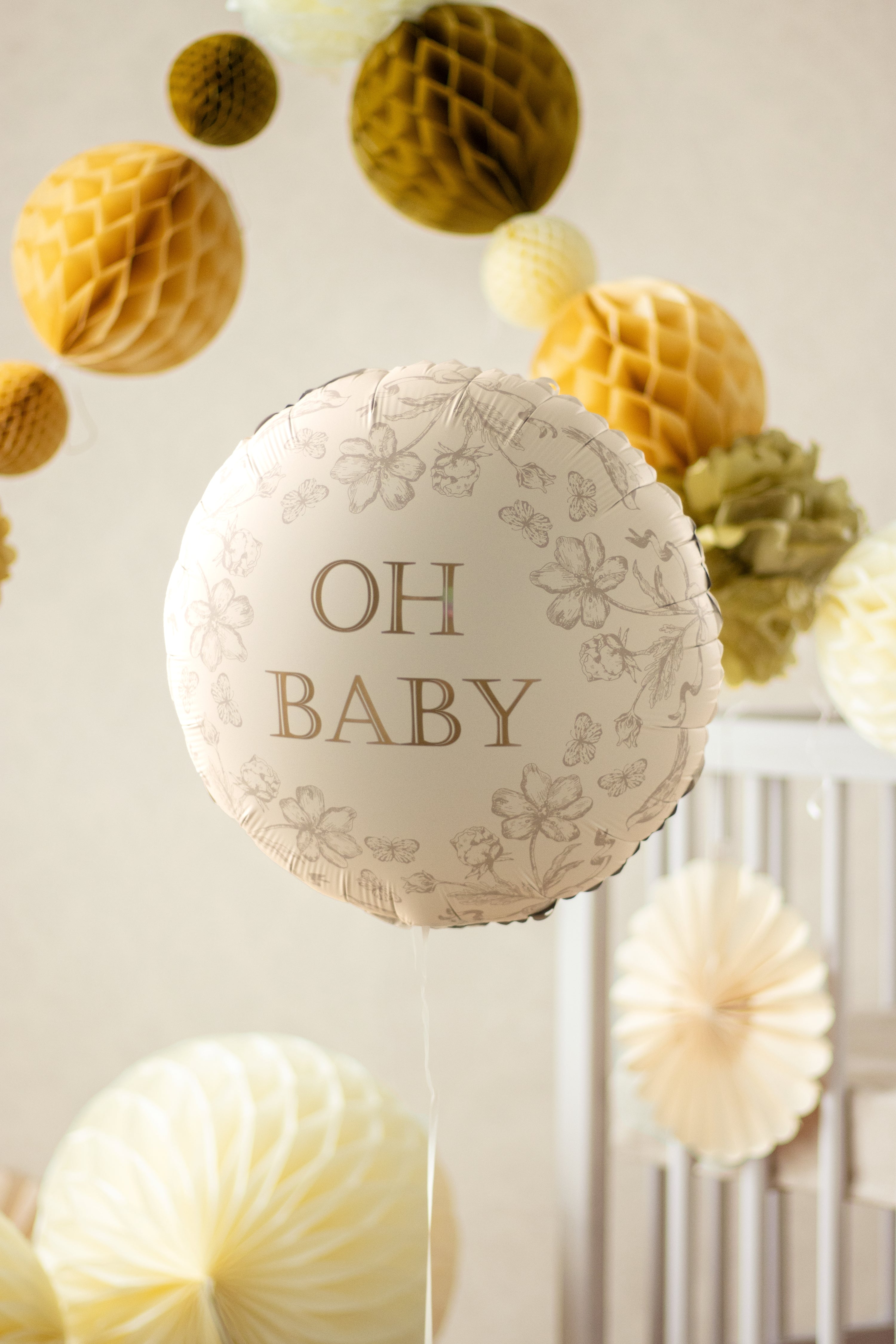 Foil balloon "Oh Baby" 35cm