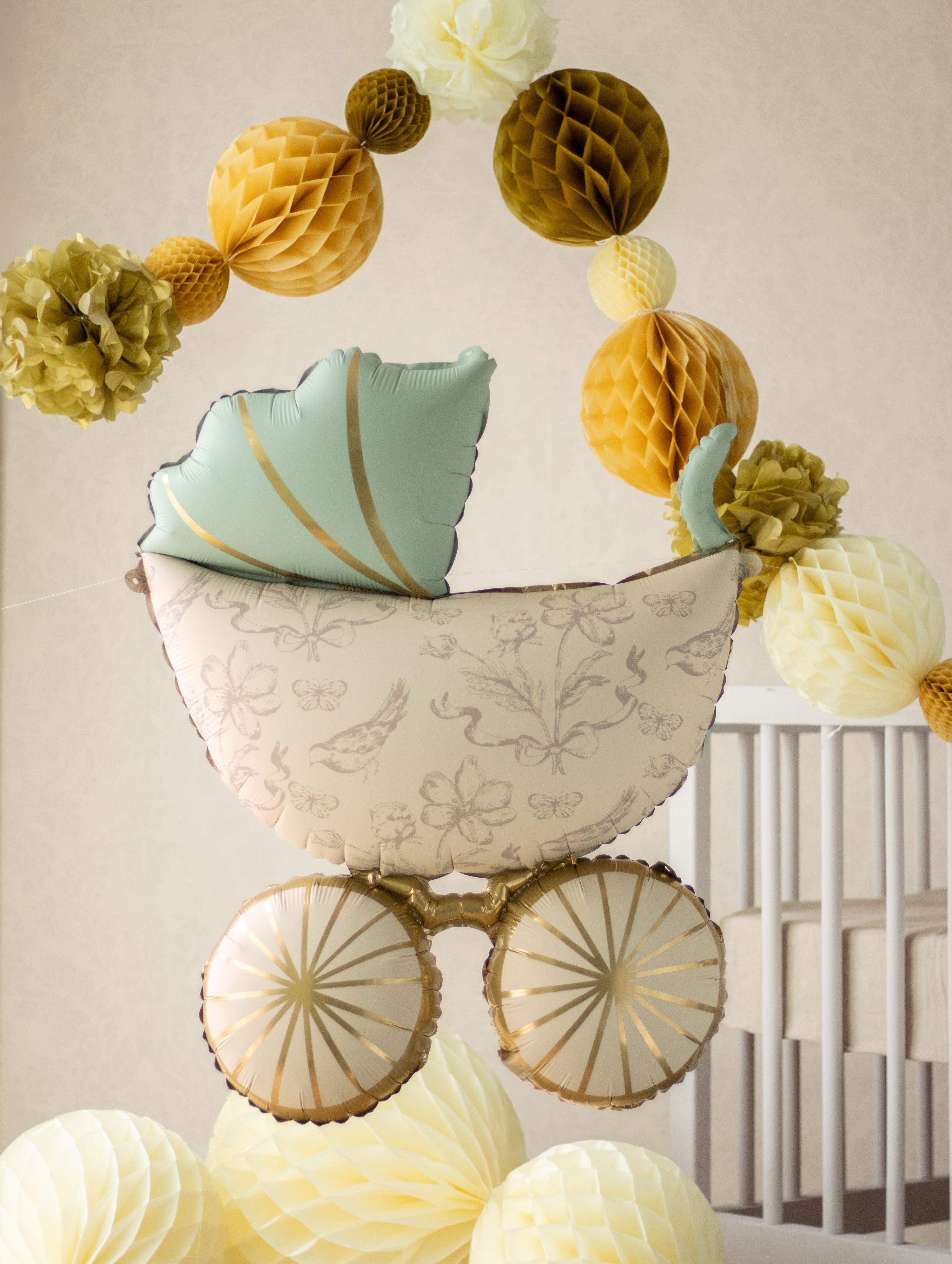 Foil balloon Baby Carriage 59x74 cm